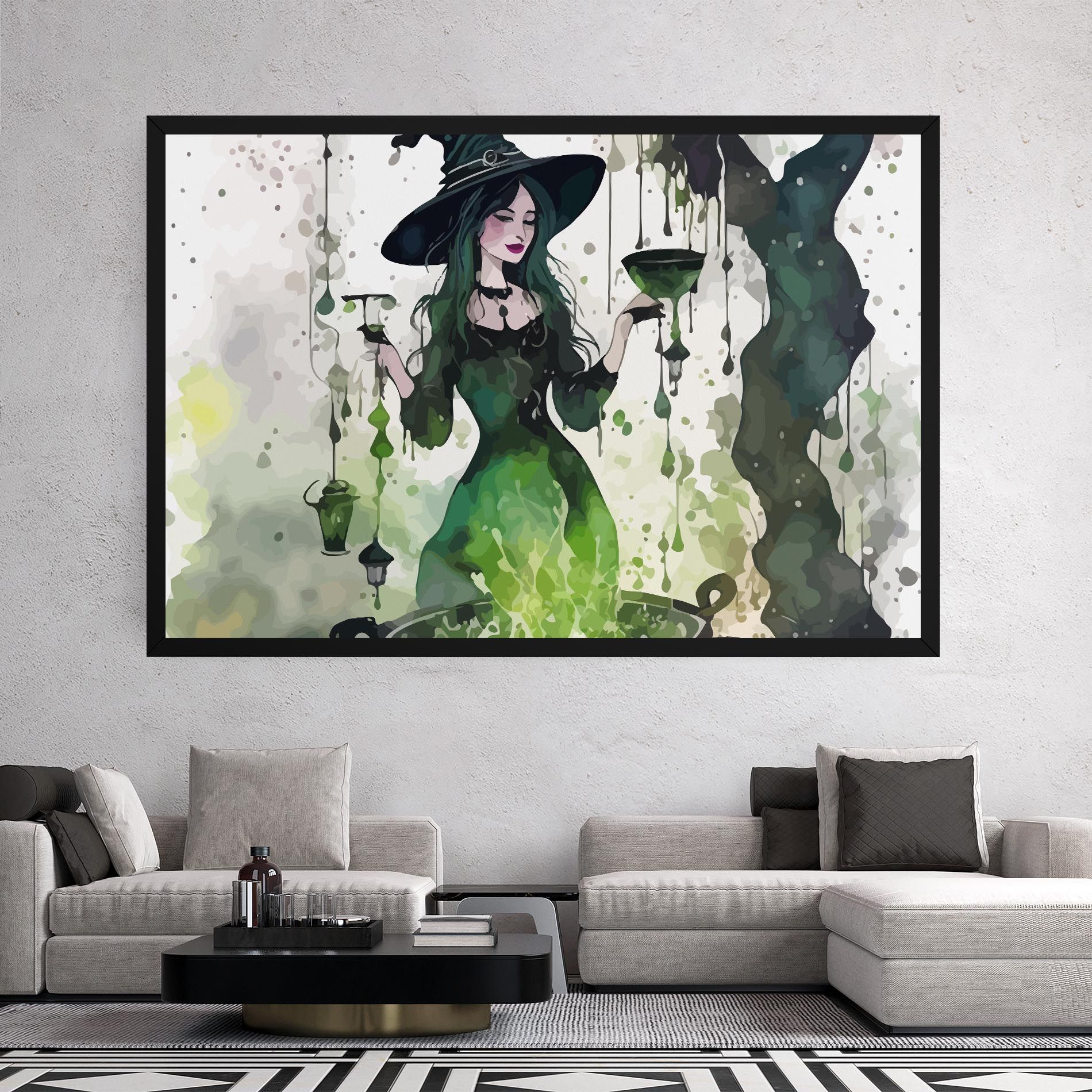 Green Light Witch mockup 2