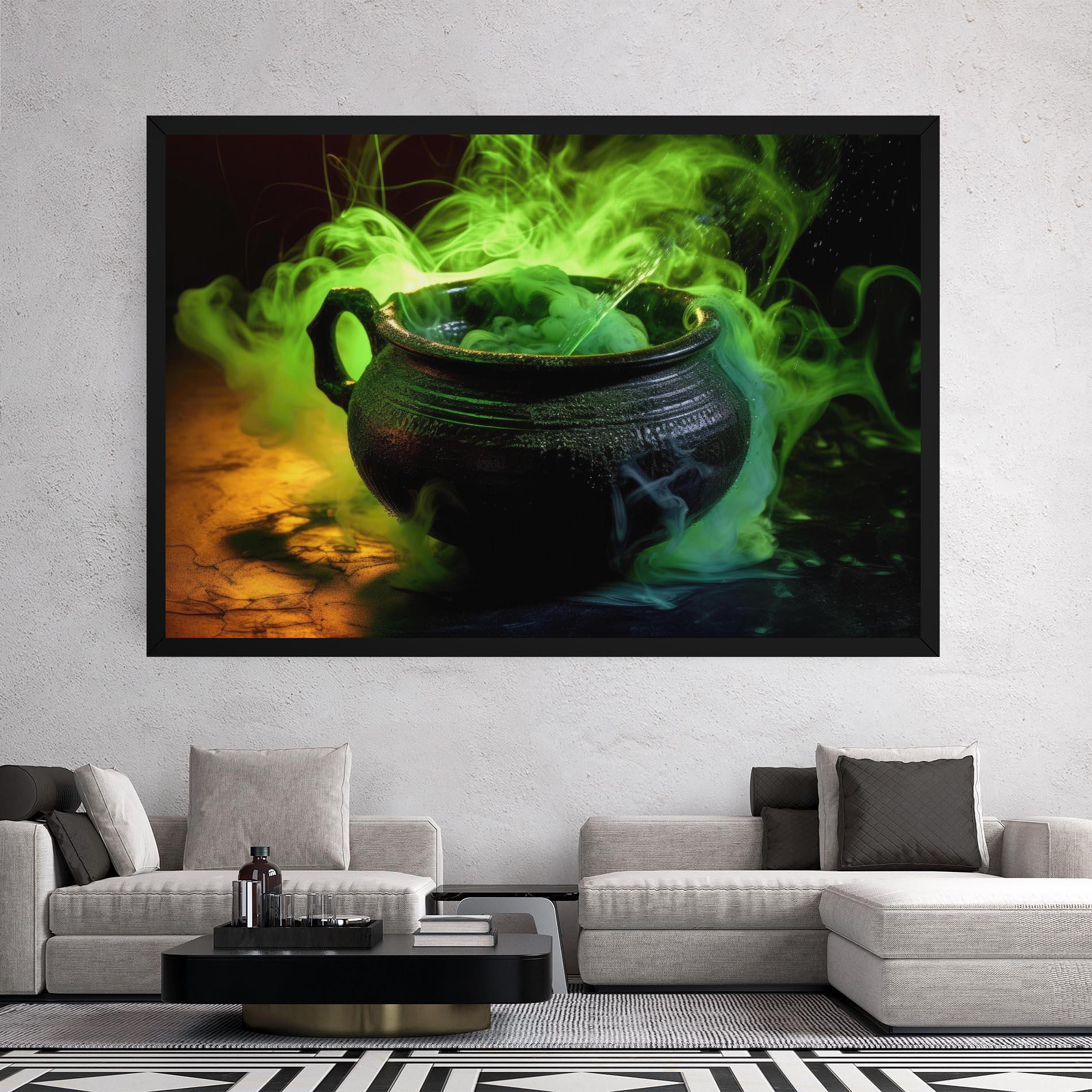 Vászonkép Green Portion mockup 2