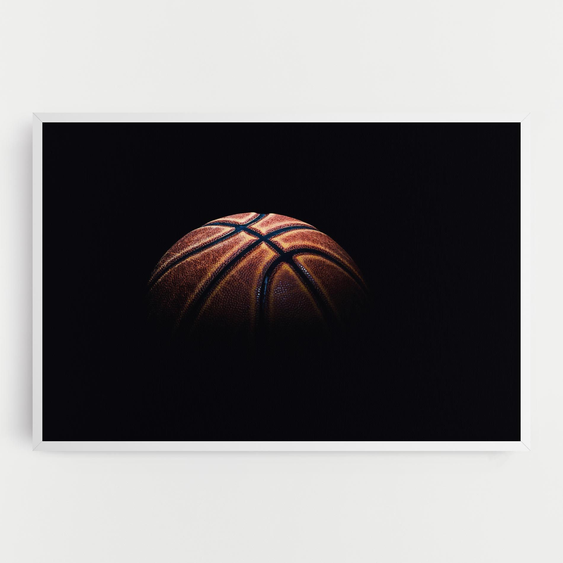 Basketball Ball In Dark mockup 0