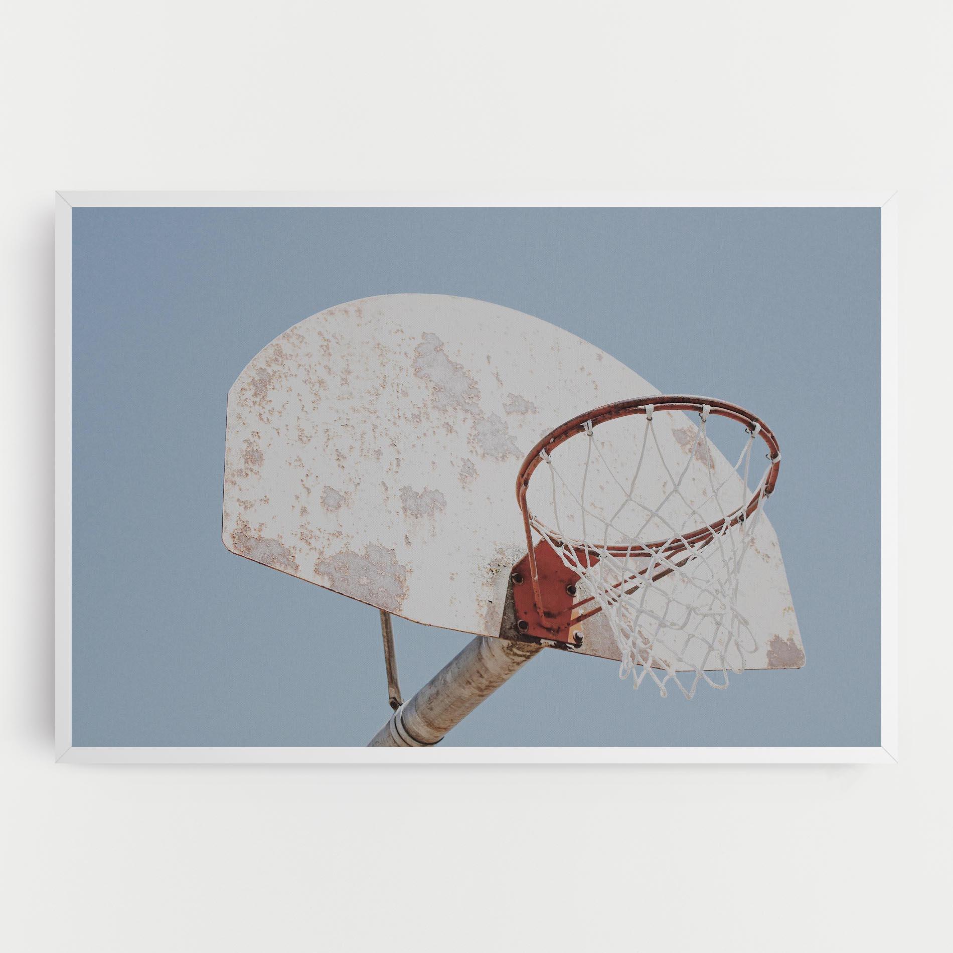 Vászonkép Old Basketball Hoop mockup 0