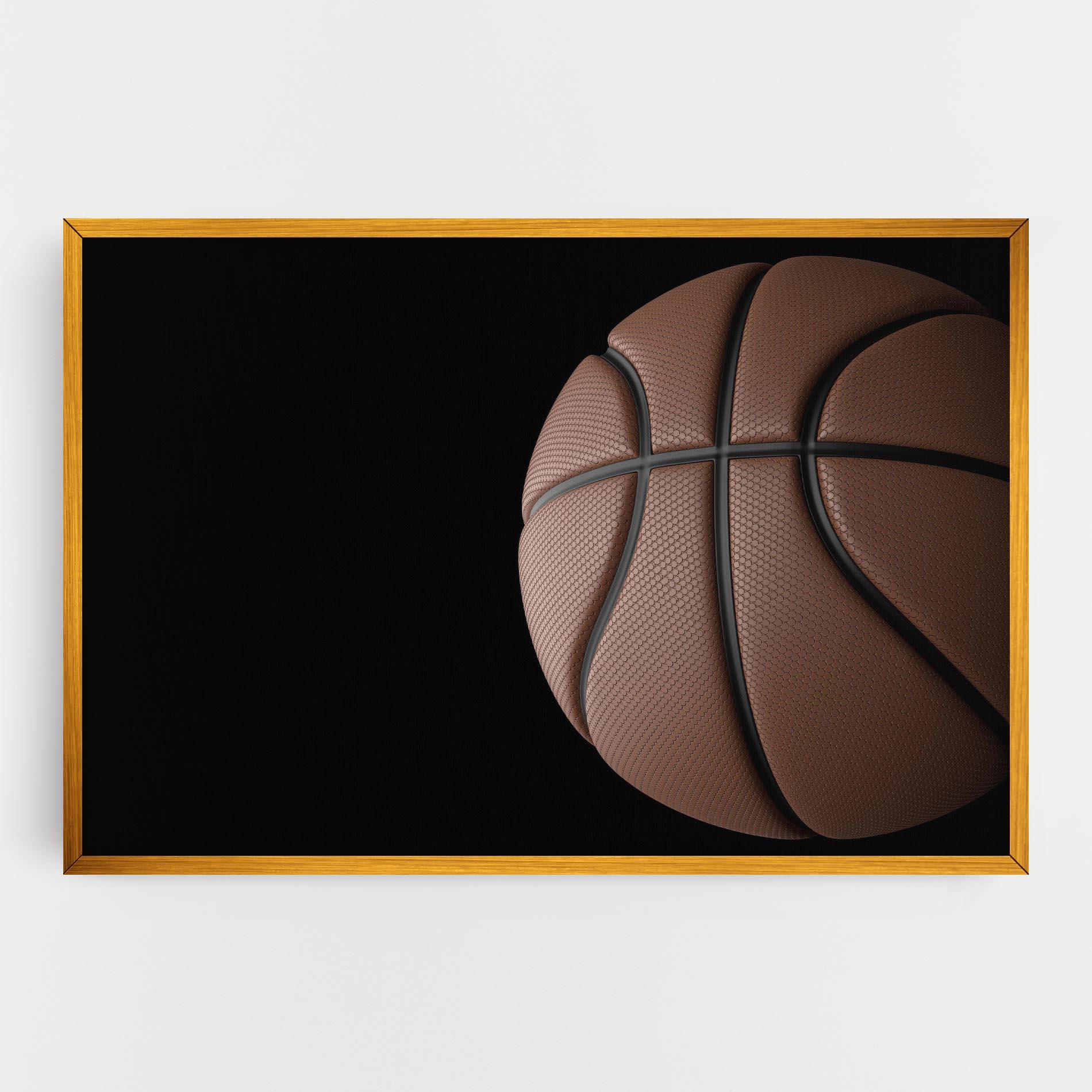 Vászonkép 3d Basketball Ball mockup 0