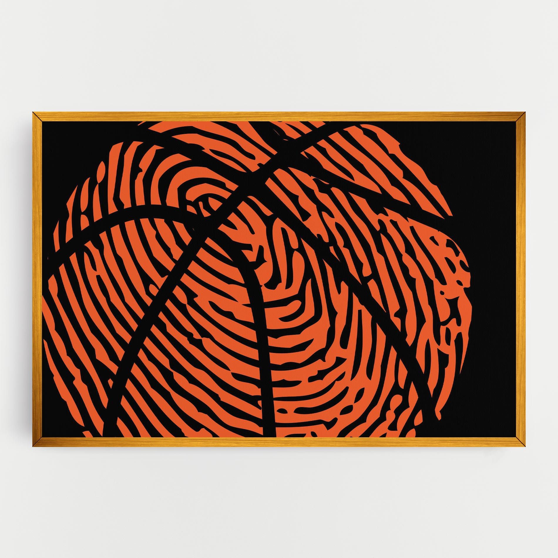 Fingerprint Basketball mockup 0