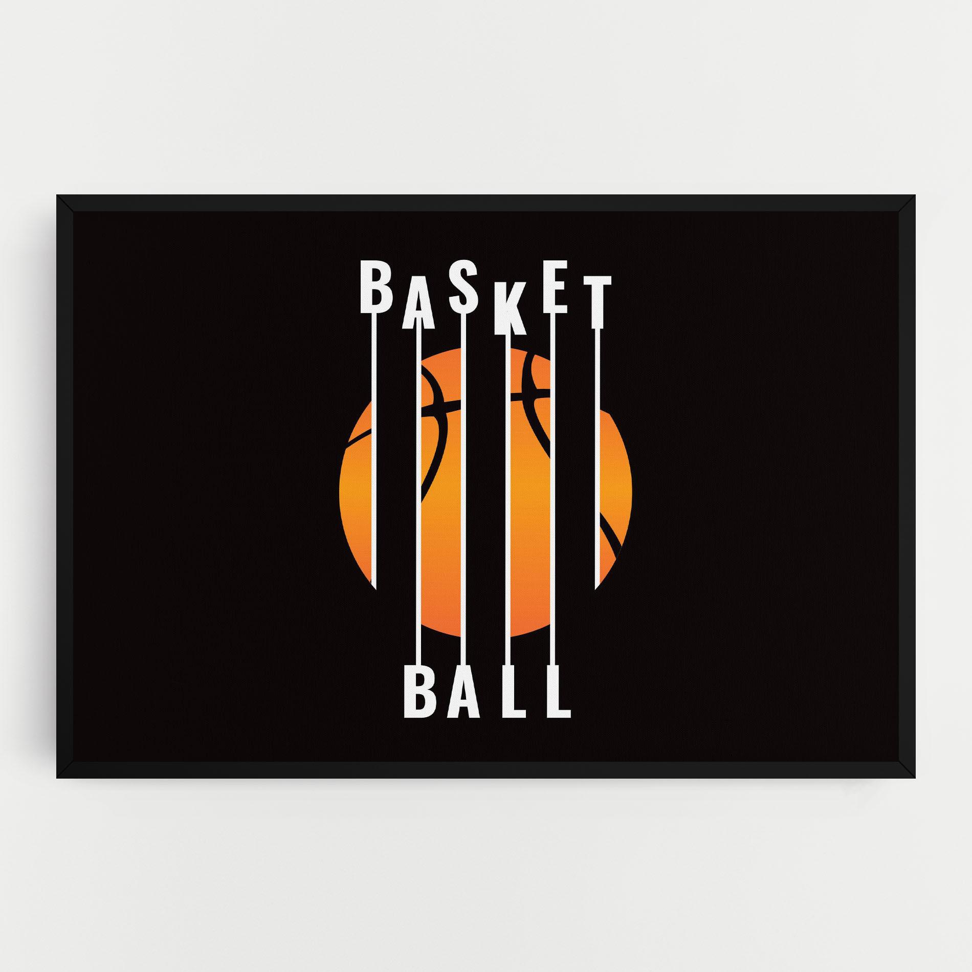 Vászonkép Basket Ball mockup 0