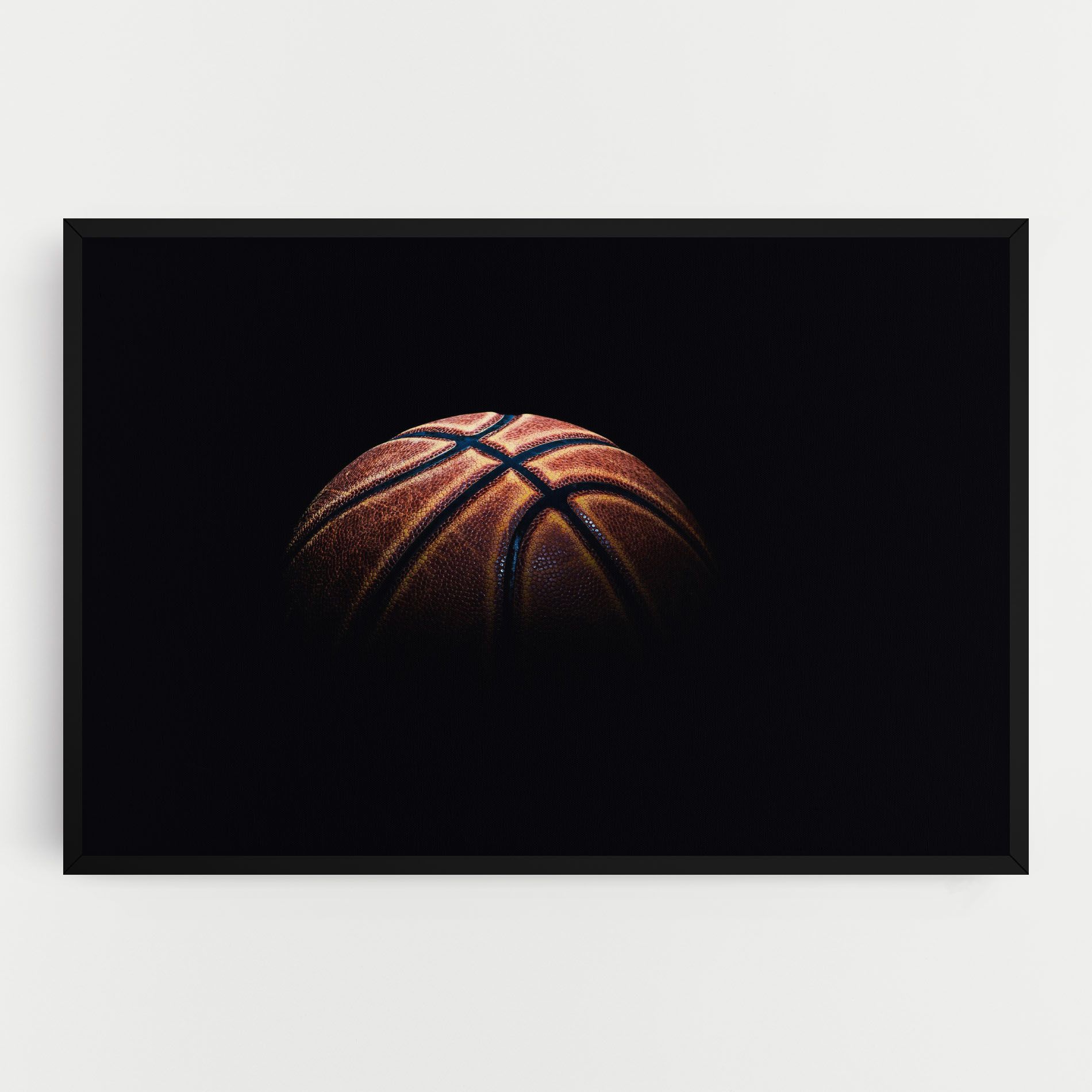 Basketball Ball In Dark mockup 0