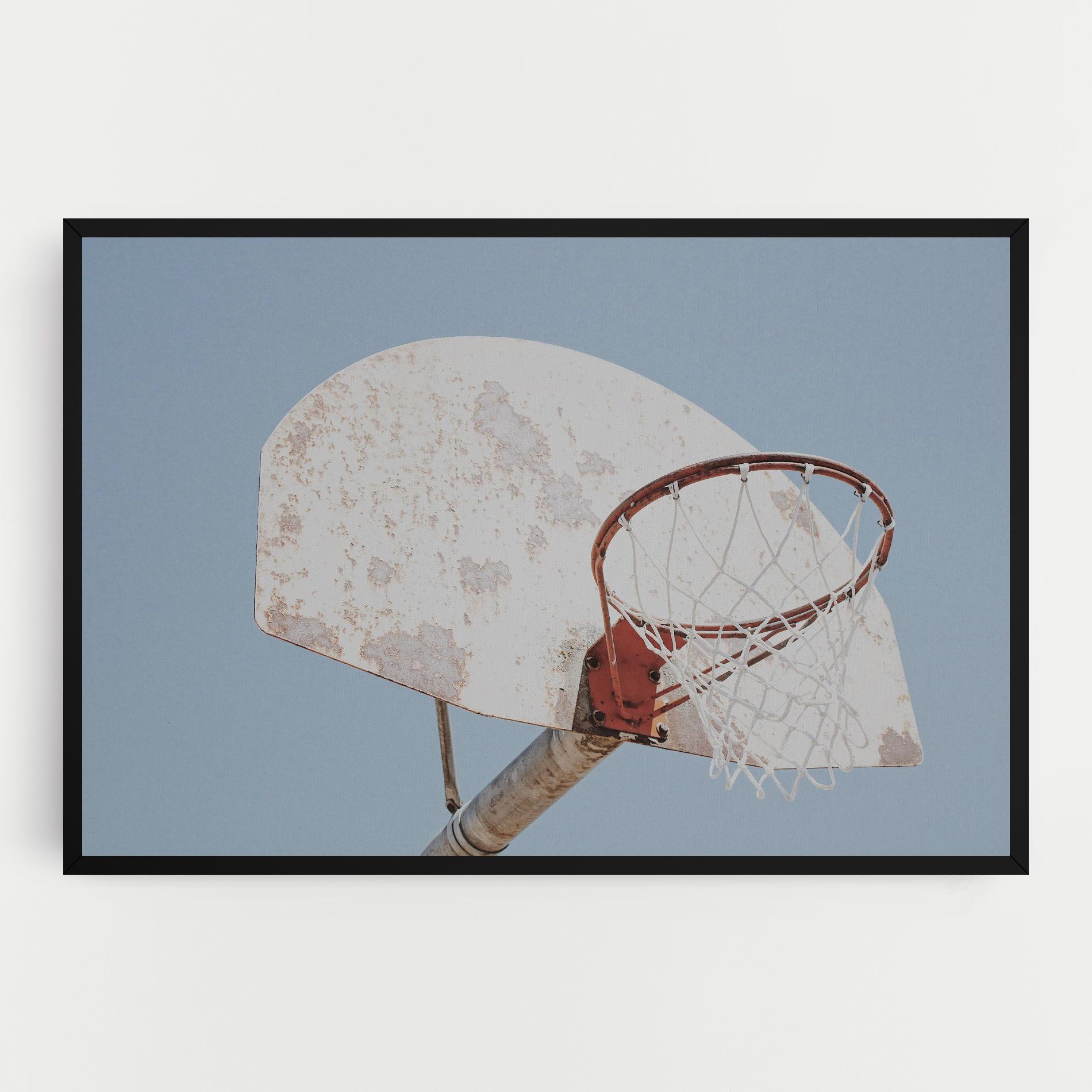 Old Basketball Hoop mockup 0