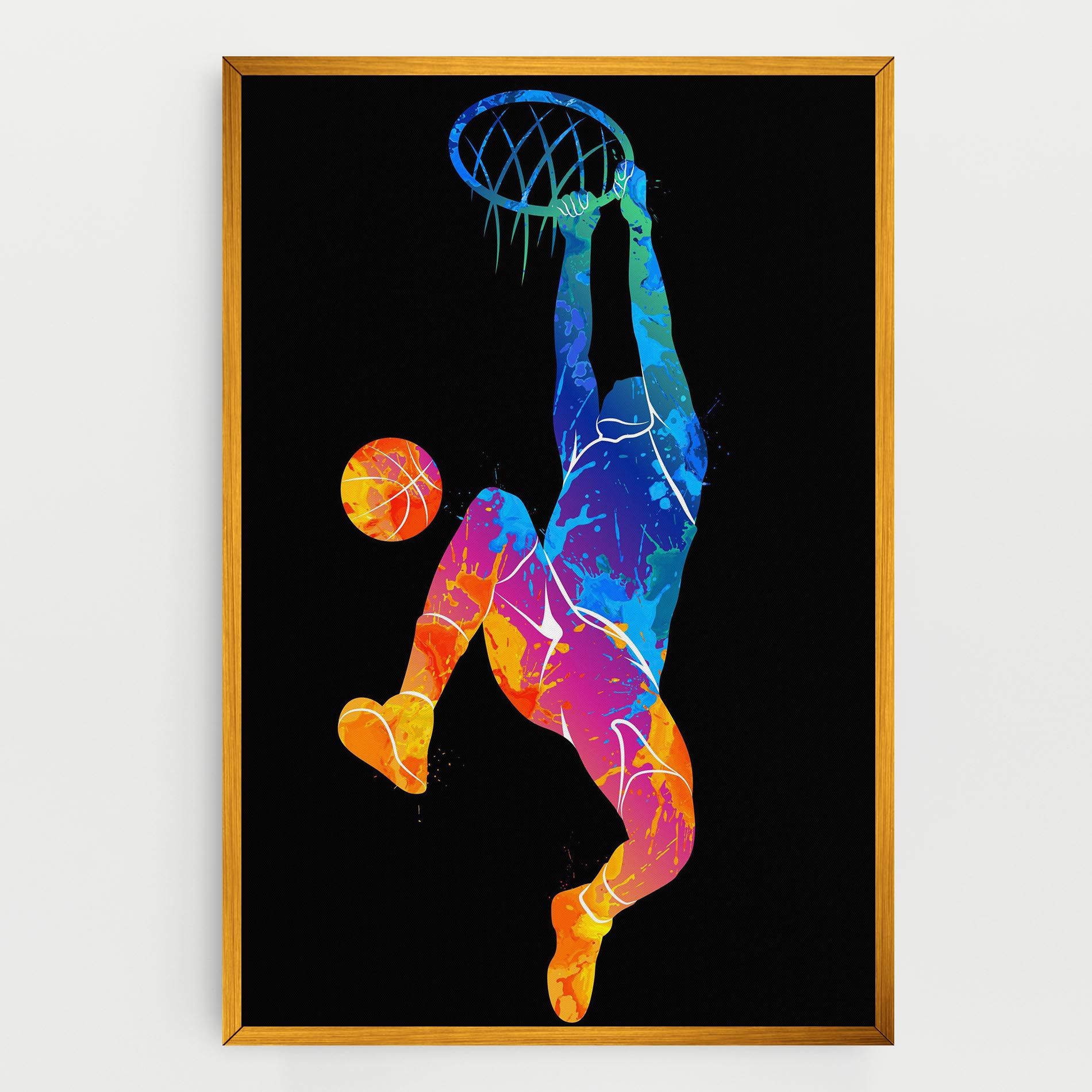 Blue Basket Hoop mockup 0