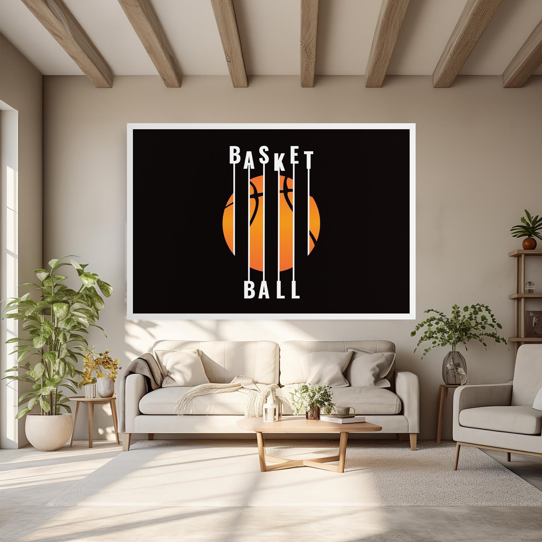 Vászonkép Basket Ball mockup 6