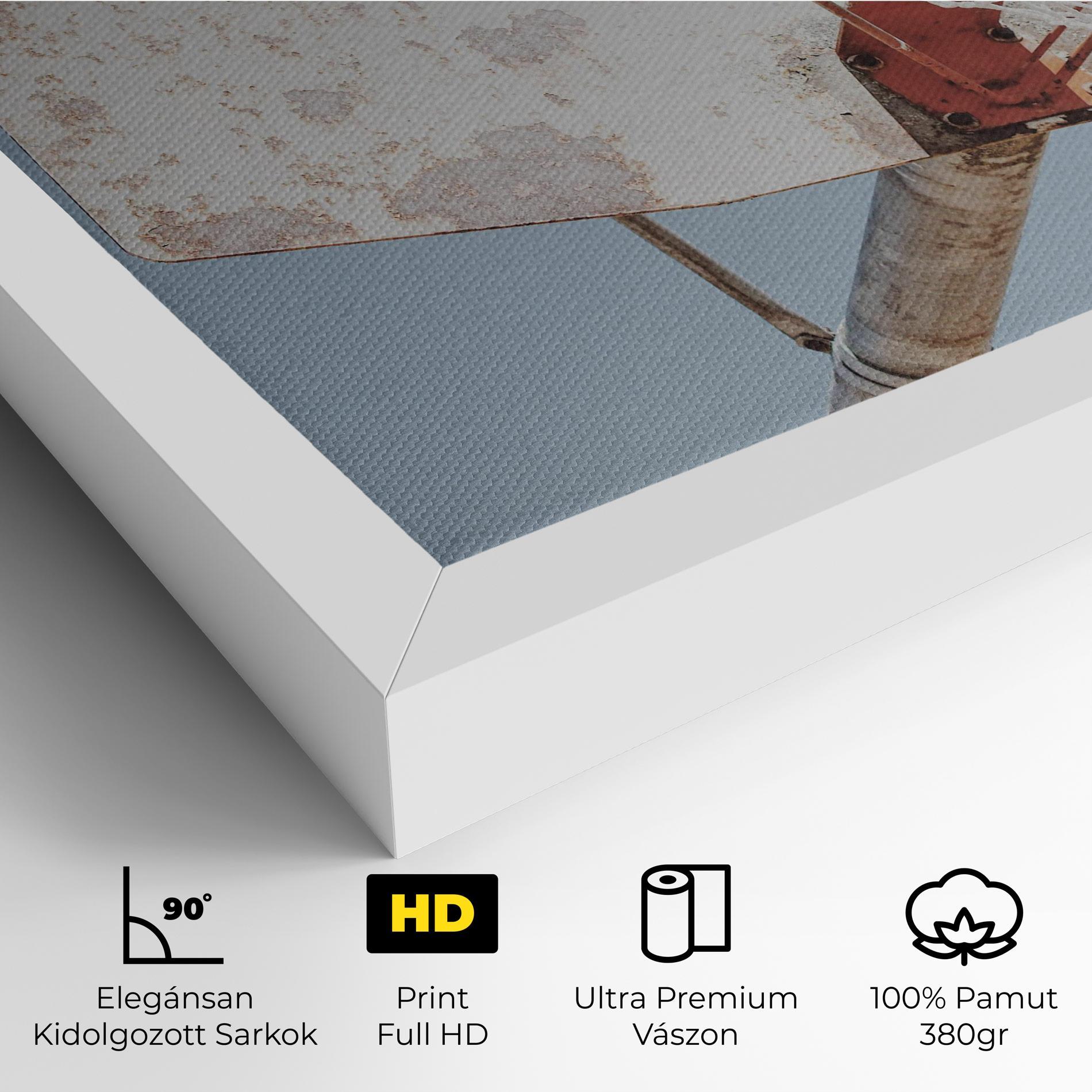 Vászonkép Old Basketball Hoop mockup 4