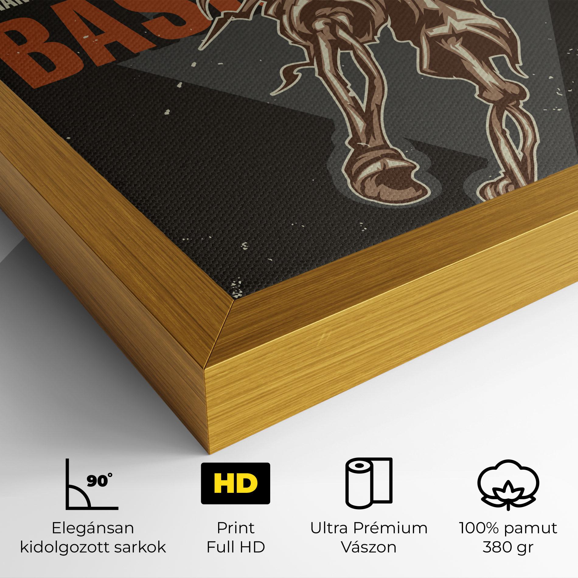 Vászonkép Basketball League mockup 4