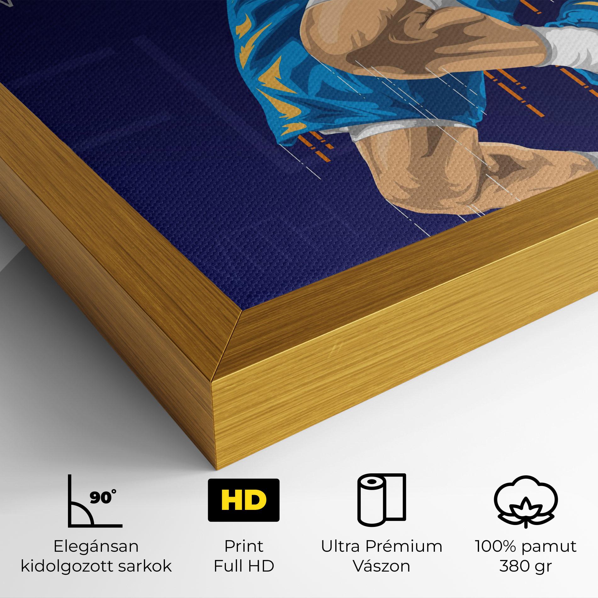 Vászonkép Fly With The Wind mockup 4