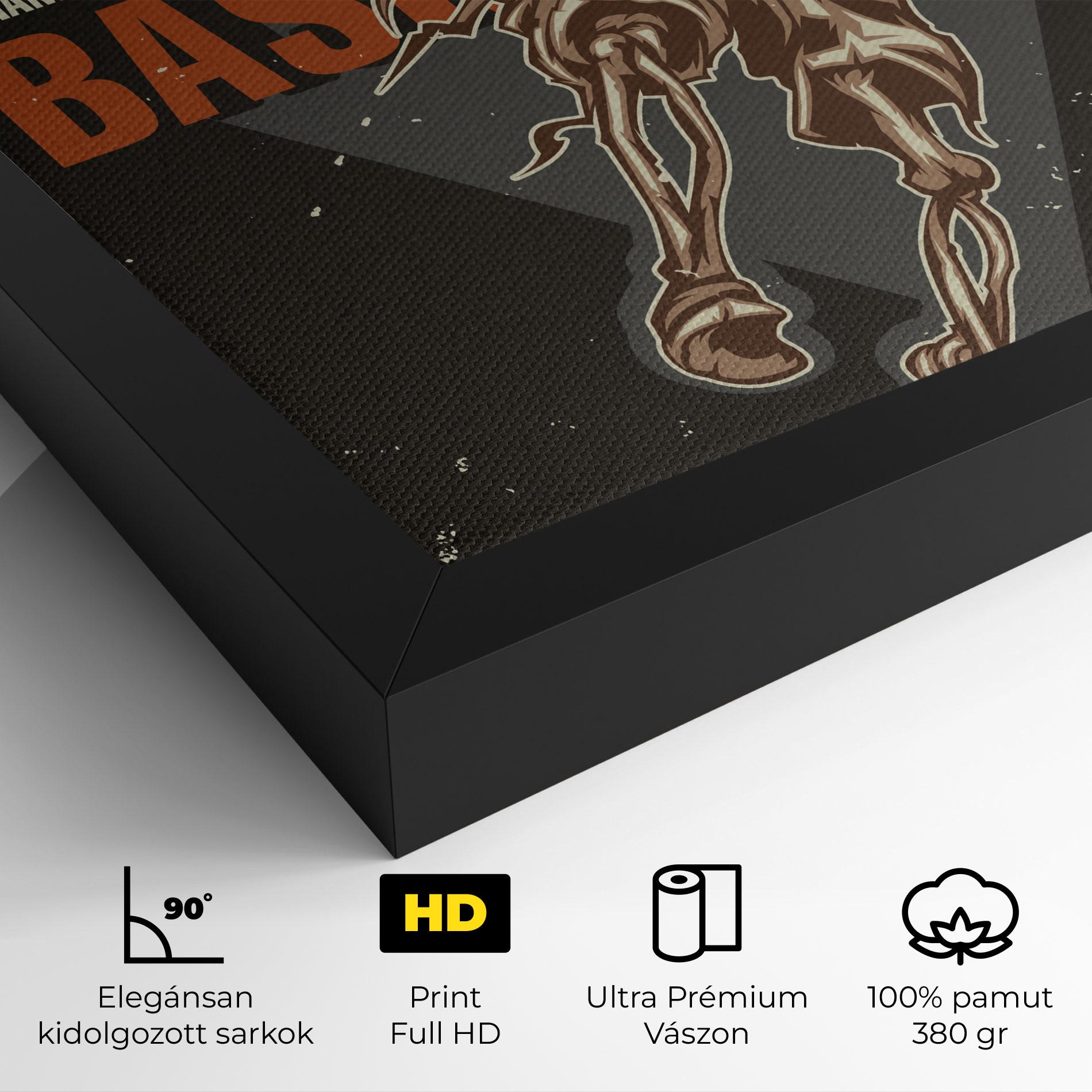 Vászonkép Basketball League mockup 4