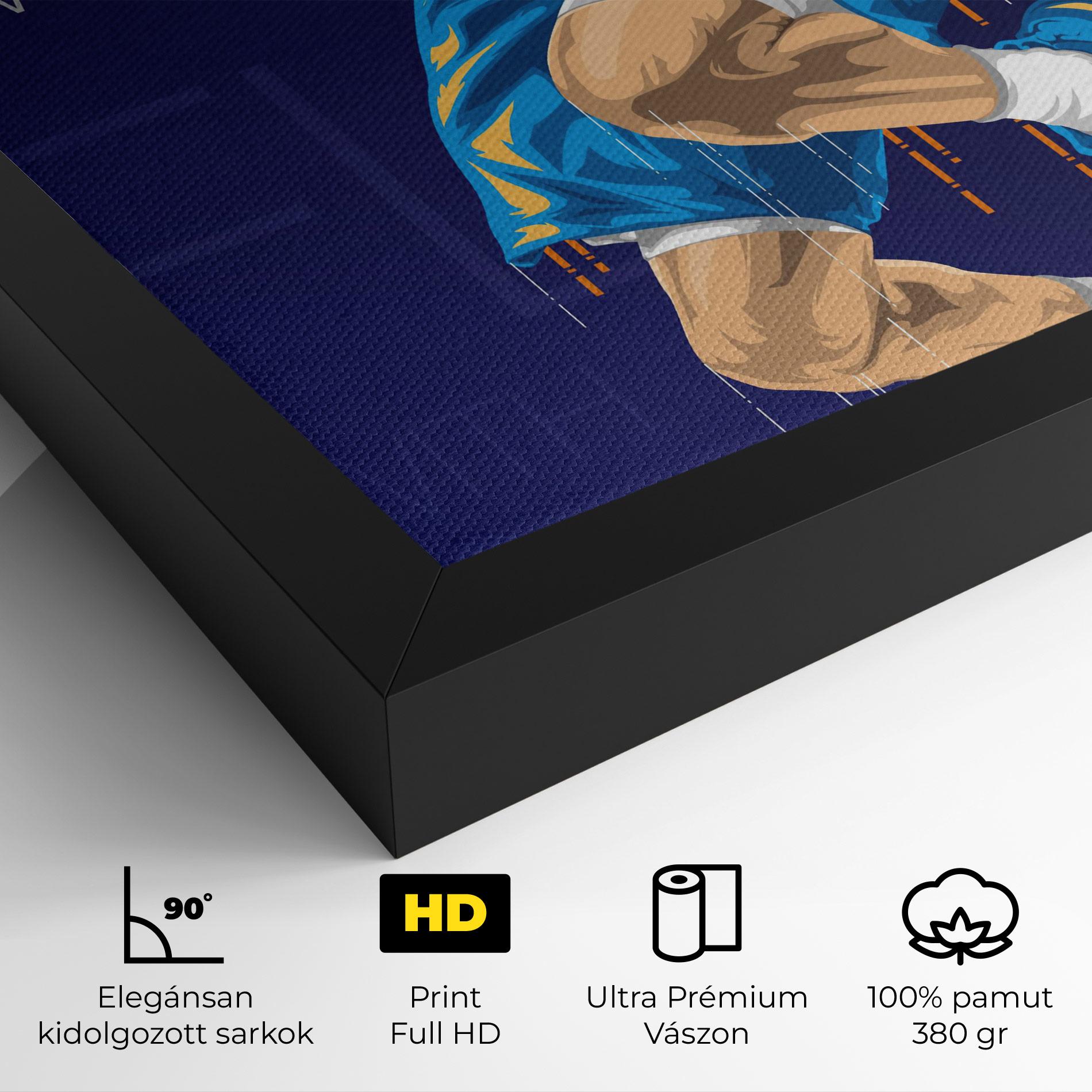 Vászonkép Fly With The Wind mockup 4