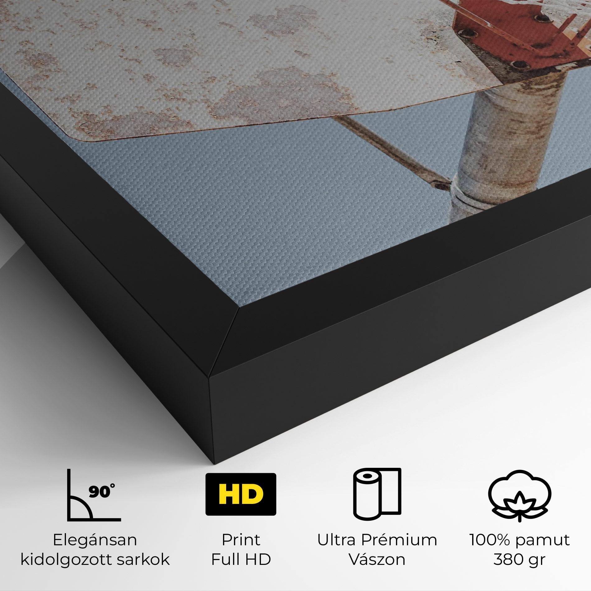 Vászonkép Old Basketball Hoop mockup 4