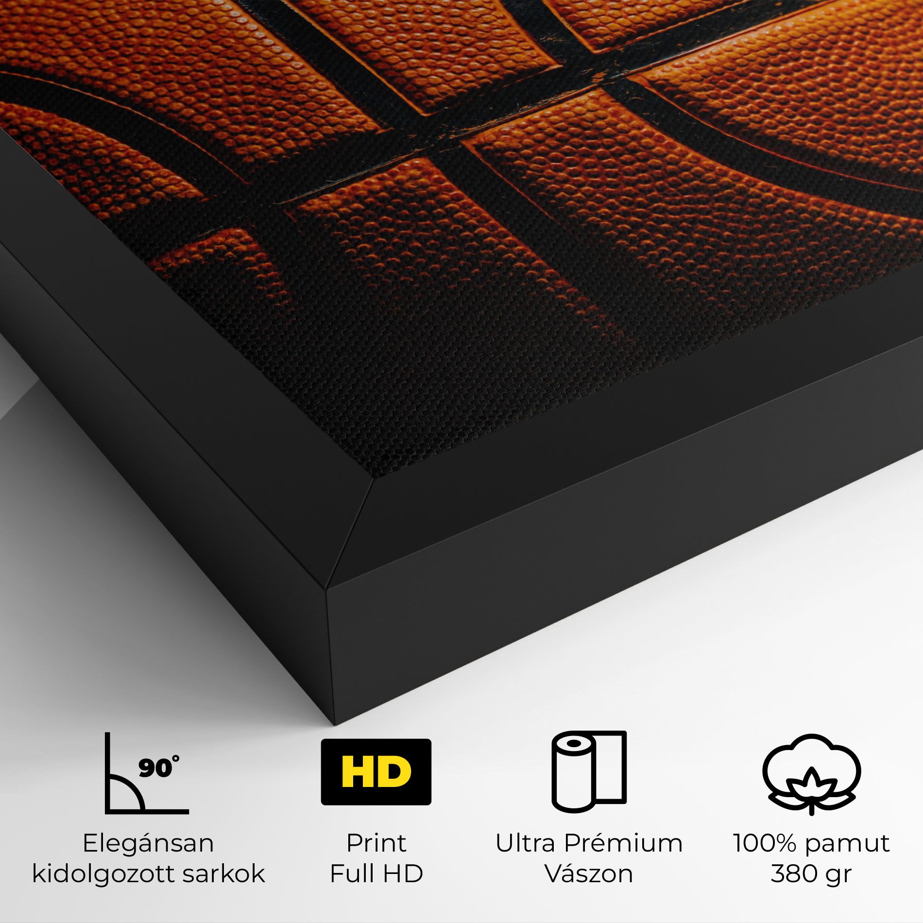 Orange Basketball mockup 4