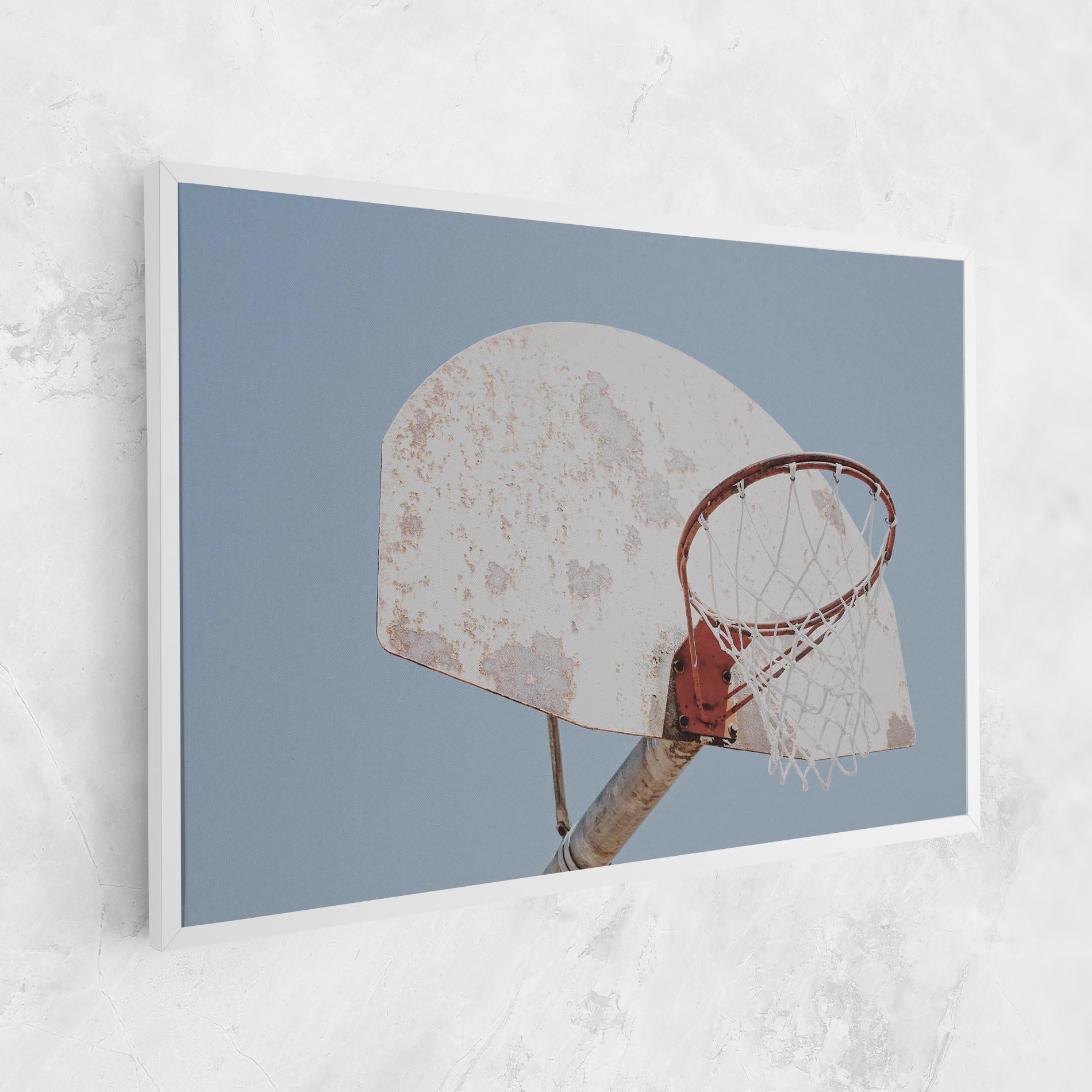 Vászonkép Old Basketball Hoop mockup 1