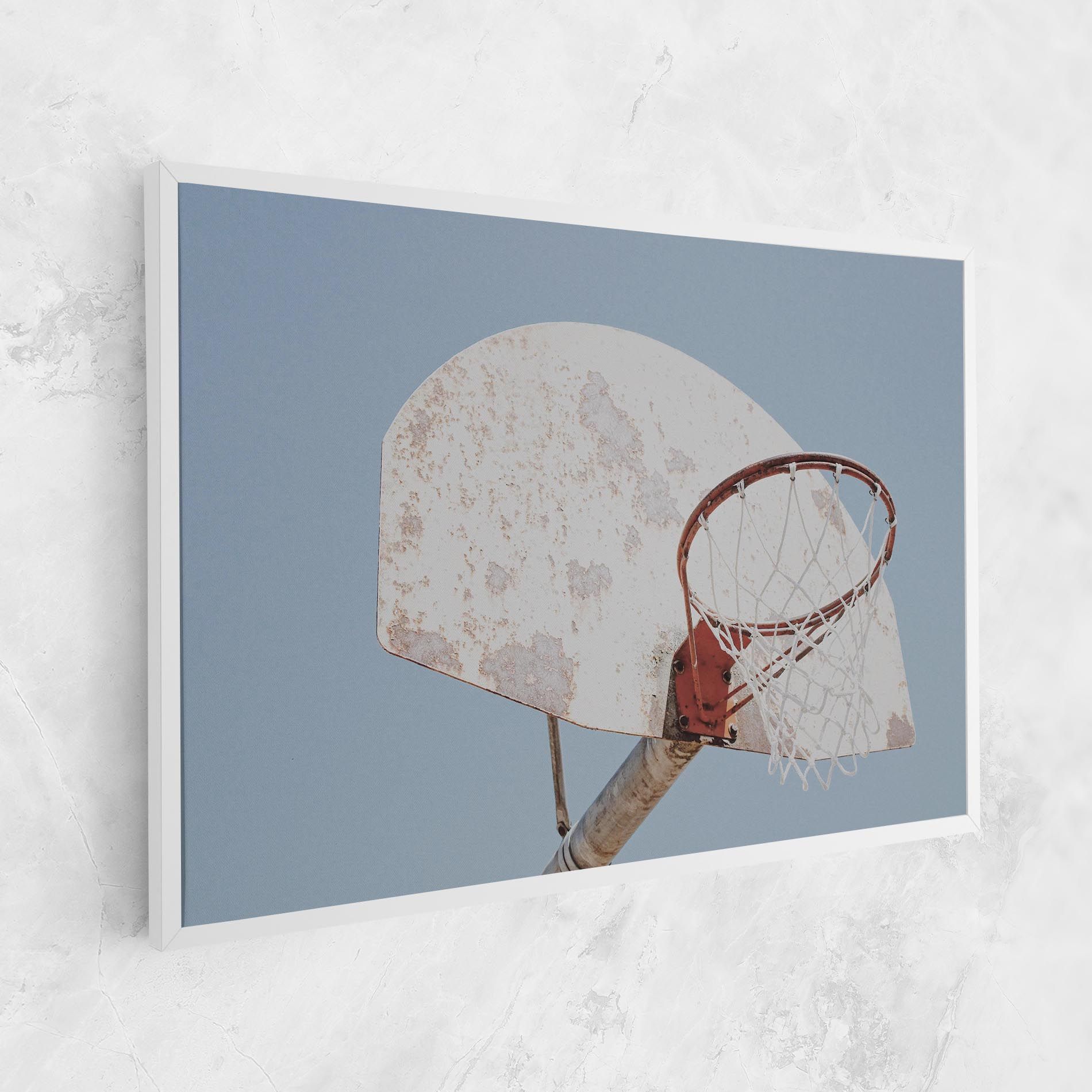 Old Basketball Hoop mockup 1