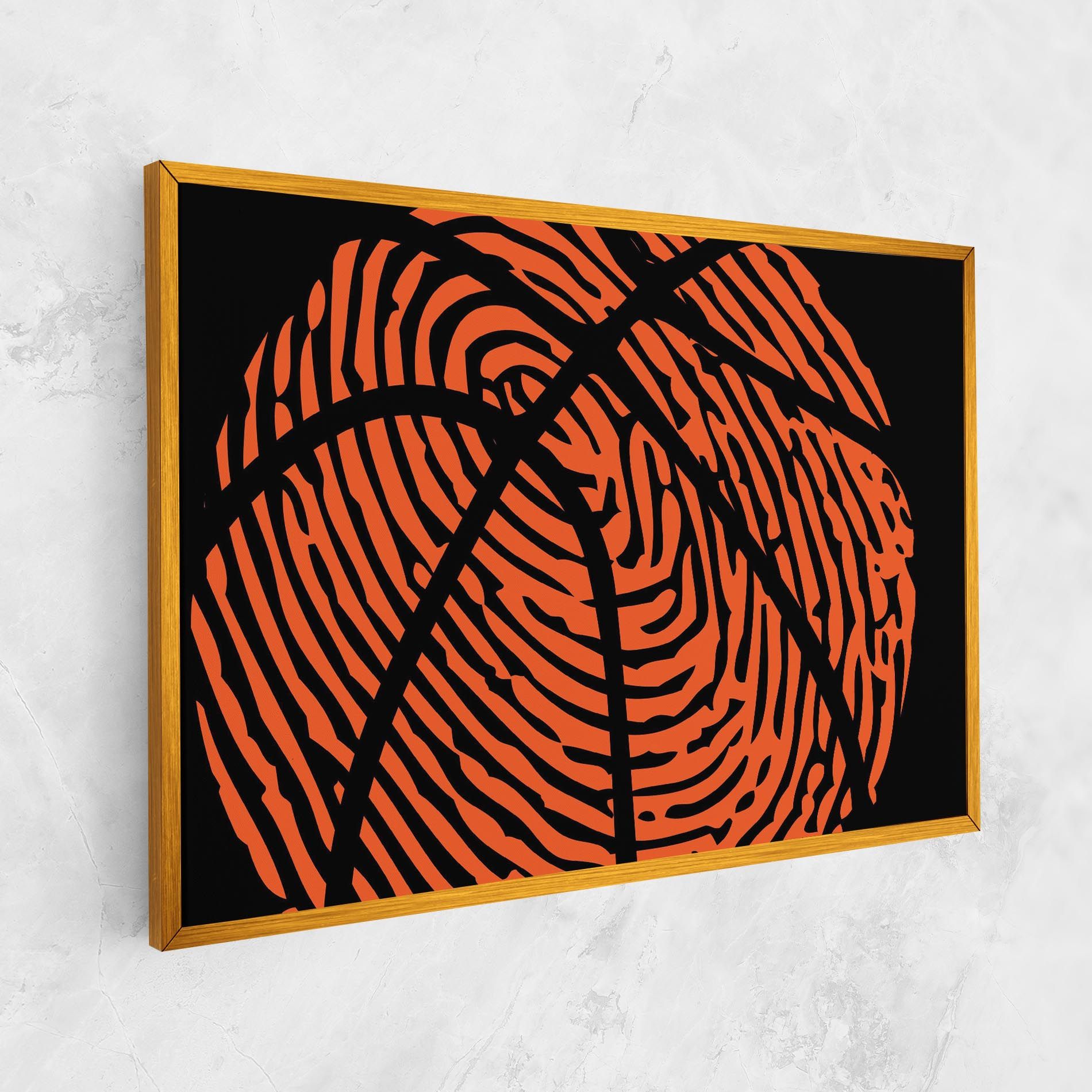 Fingerprint Basketball mockup 1