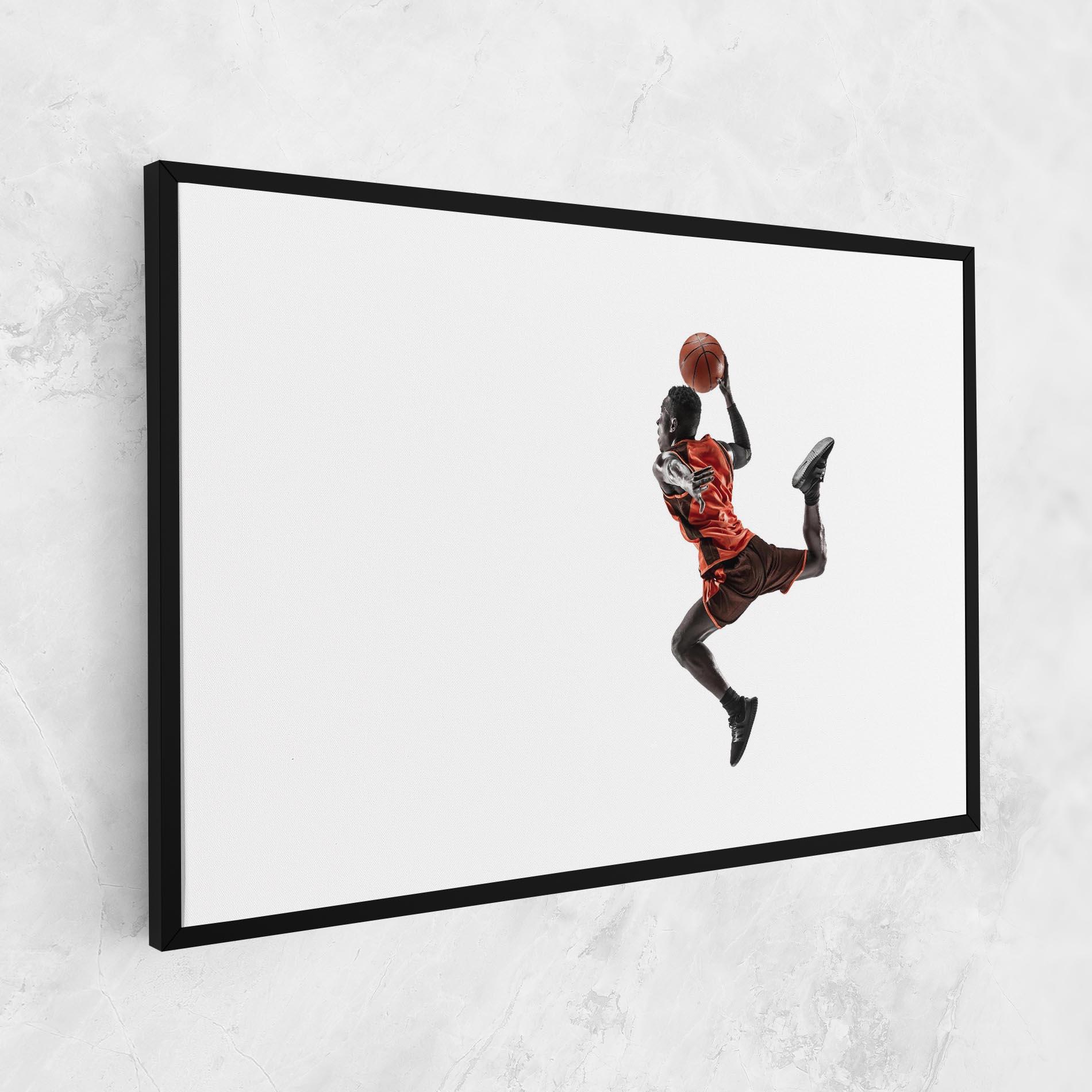 Vászonkép Basketball Player Flying mockup 1