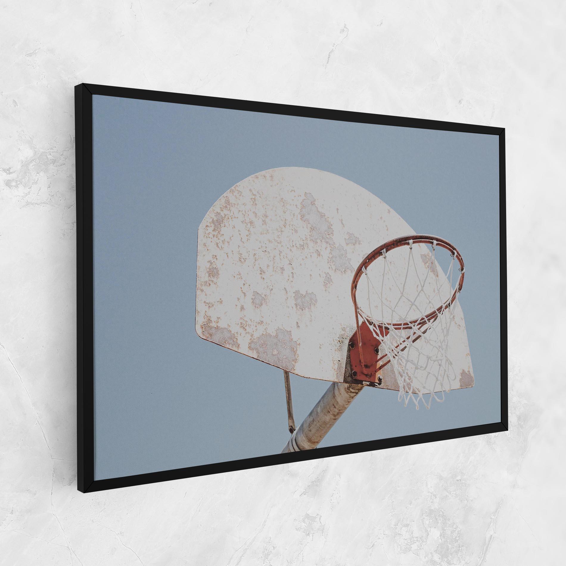 Vászonkép Old Basketball Hoop mockup 1