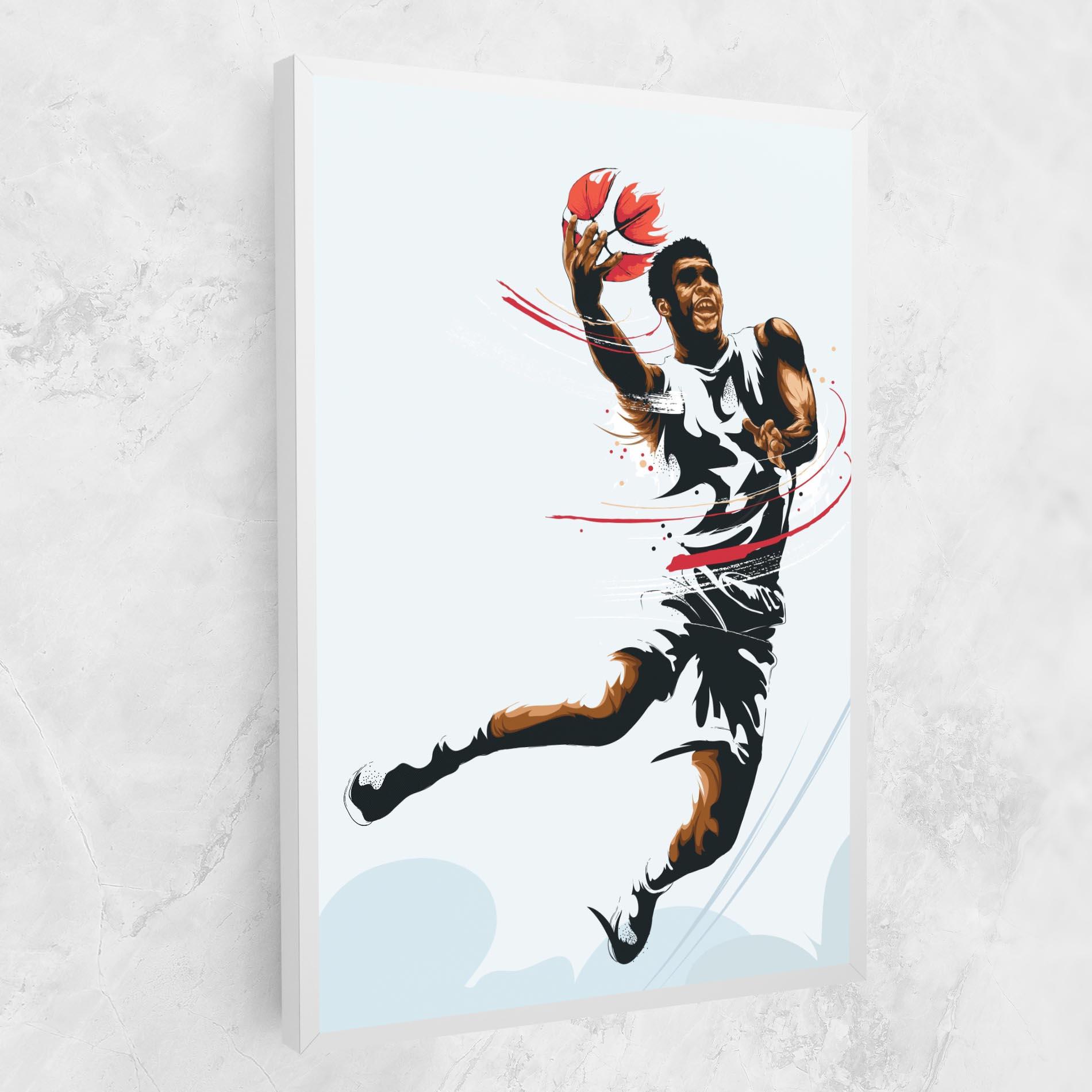 Vászonkép Basketball Shot mockup 1