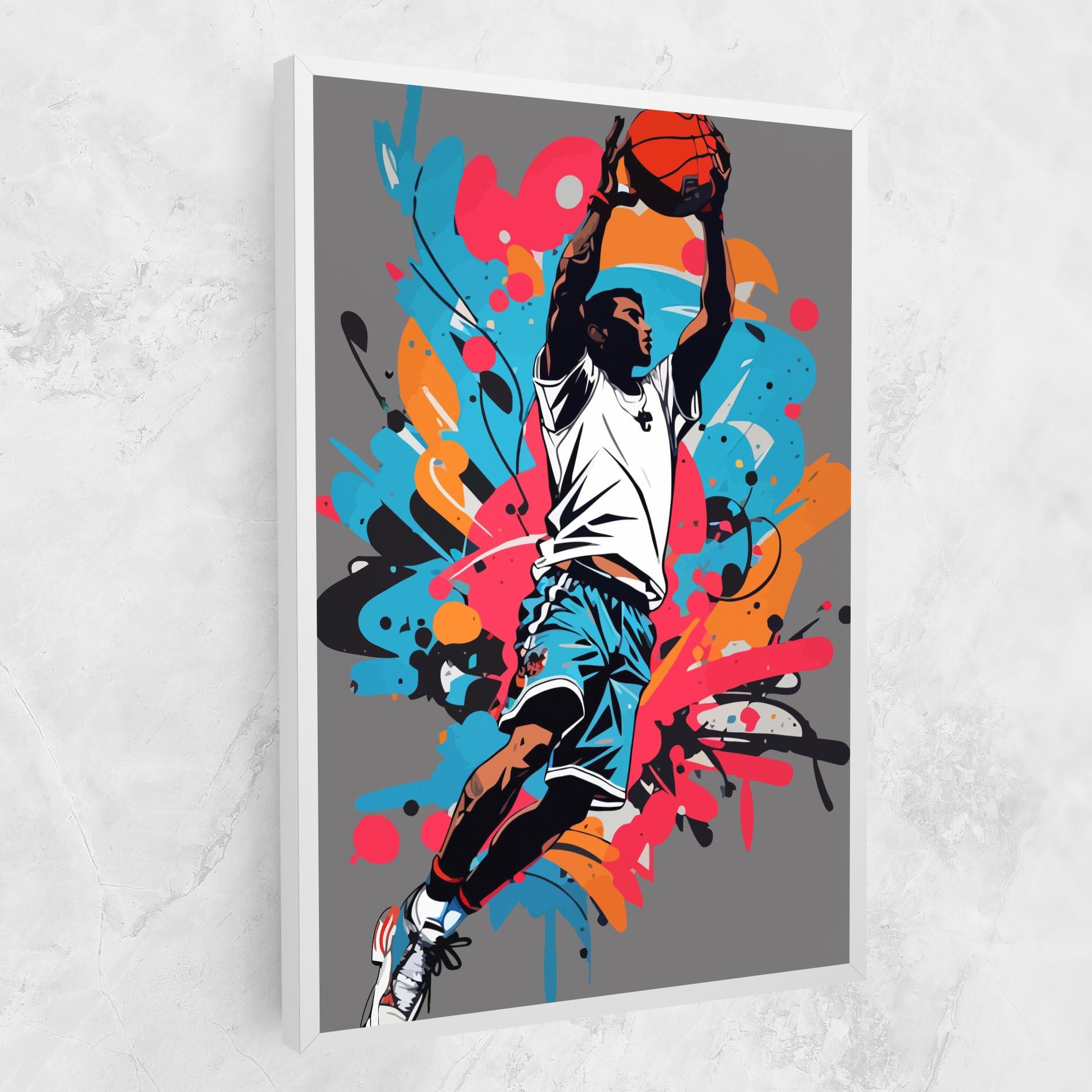 Vászonkép Blue Red Basket mockup 1