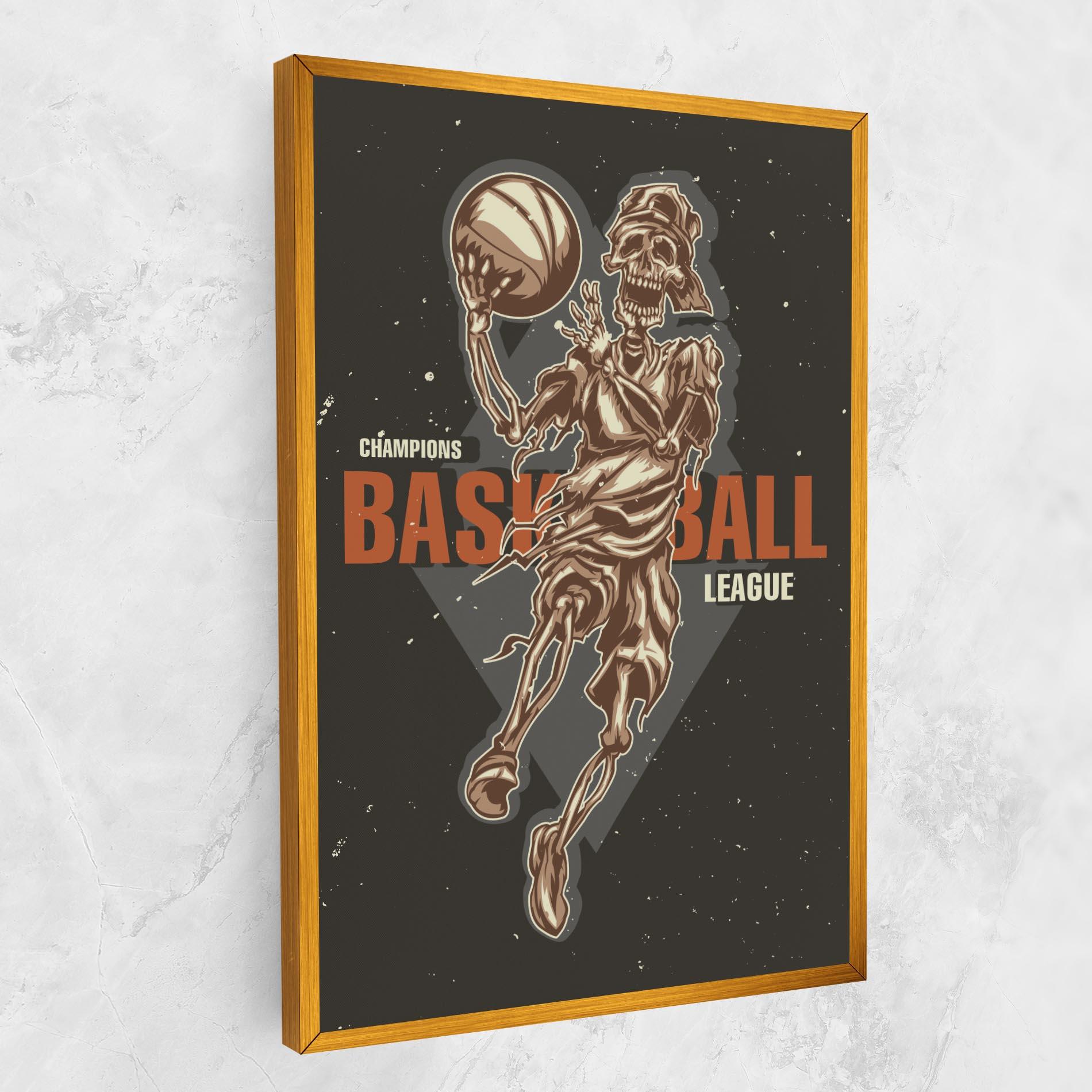 Vászonkép Basketball League mockup 1