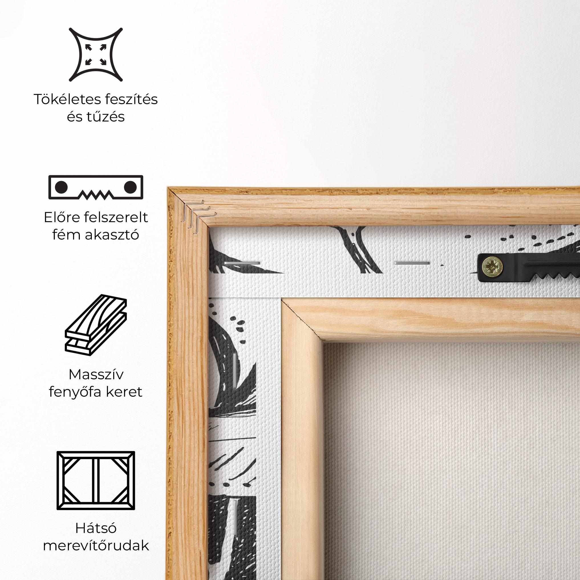 Vászonkép Basketball Grey Hoop mockup 5