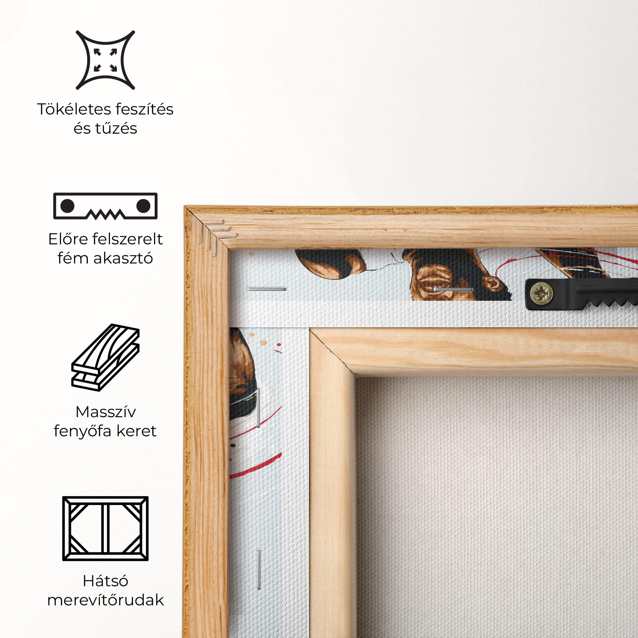 Vászonkép Basketball Shot mockup 5