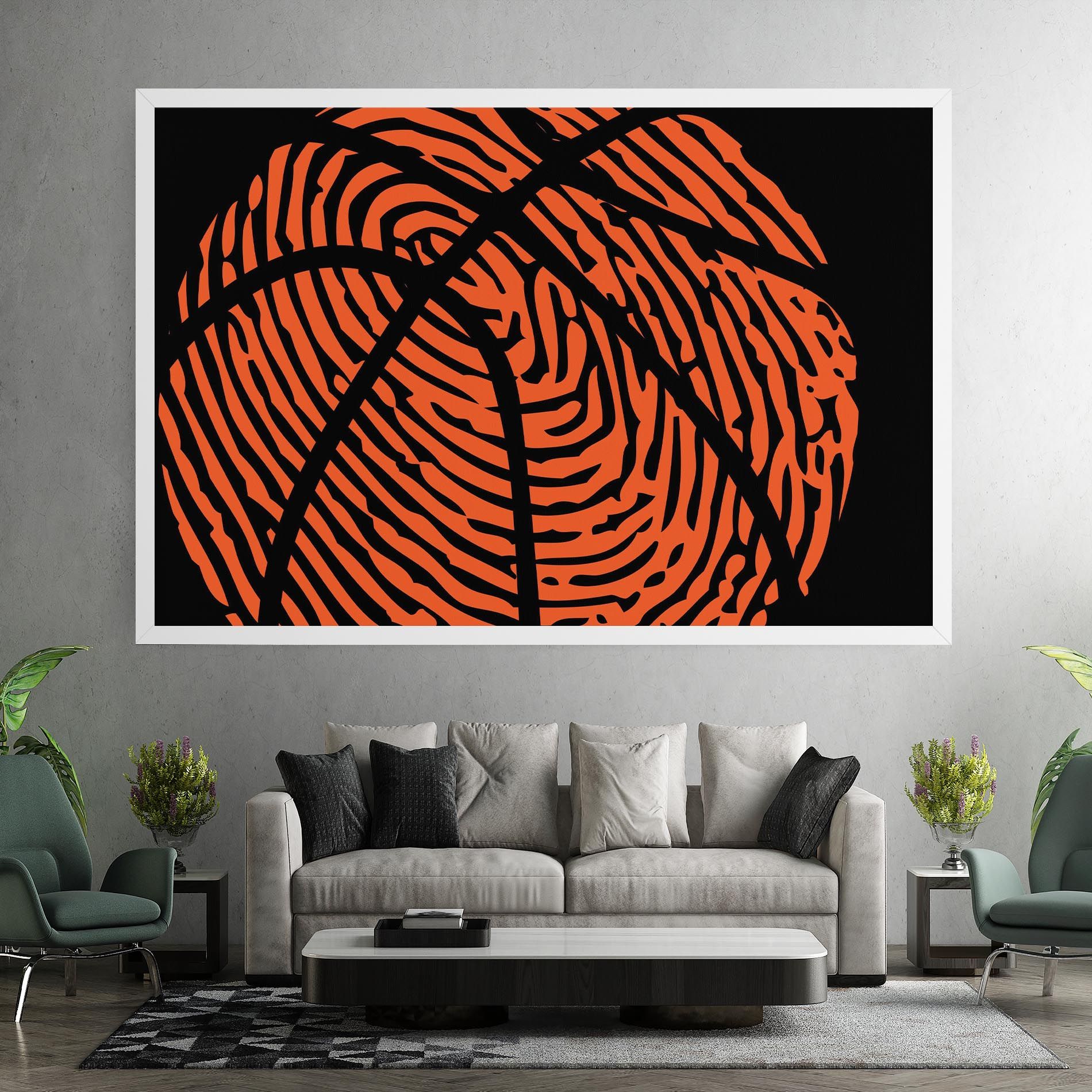 Fingerprint Basketball mockup 7