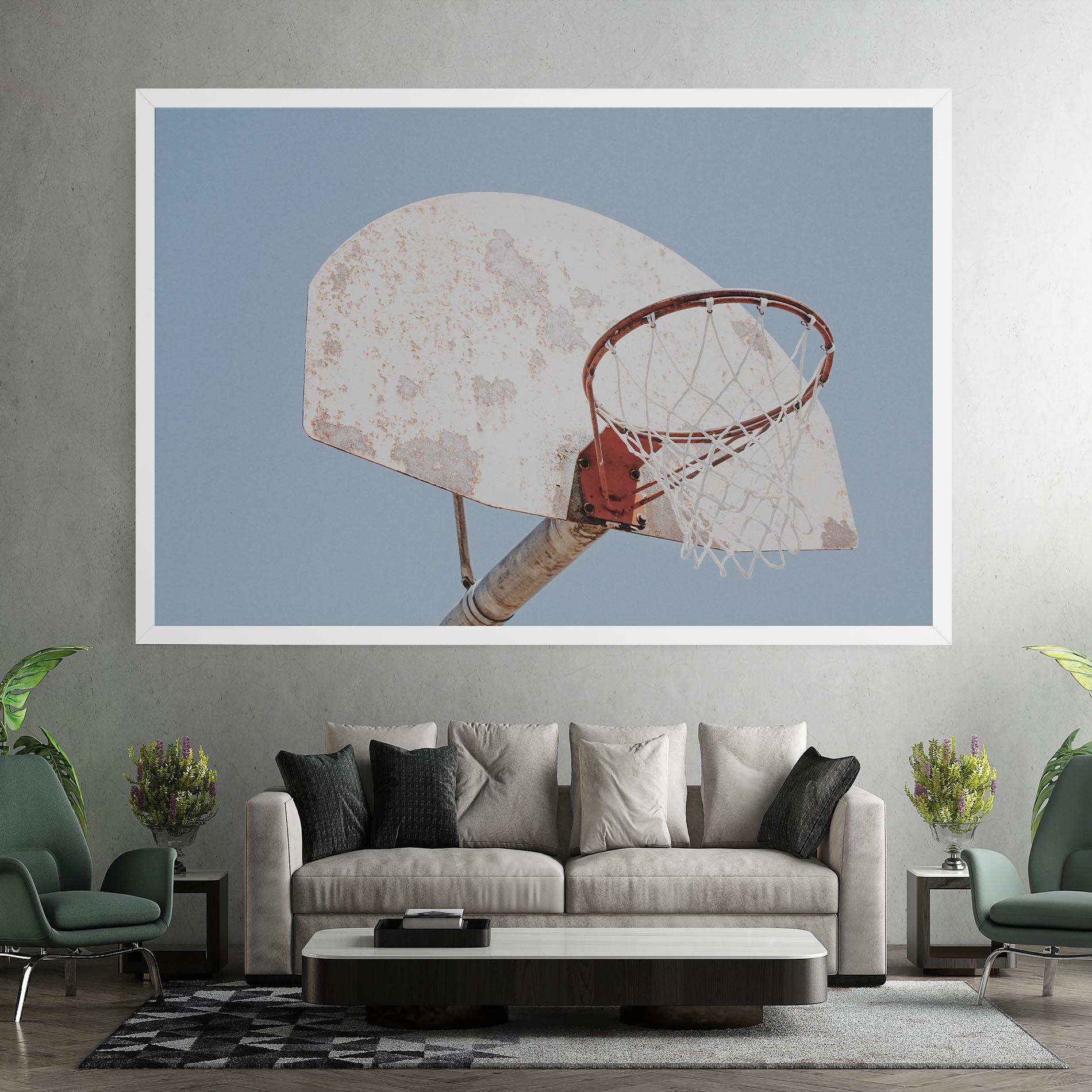 Vászonkép Old Basketball Hoop mockup 7