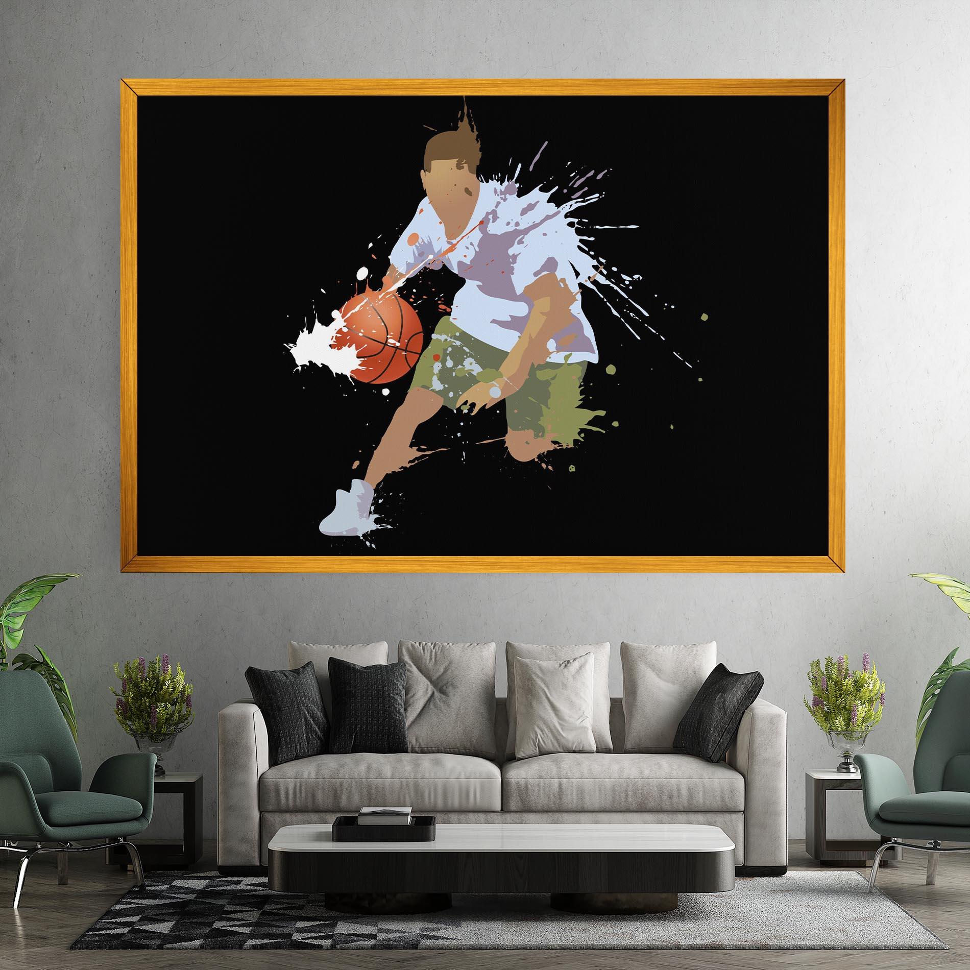 Vászonkép Basket Splash mockup 7