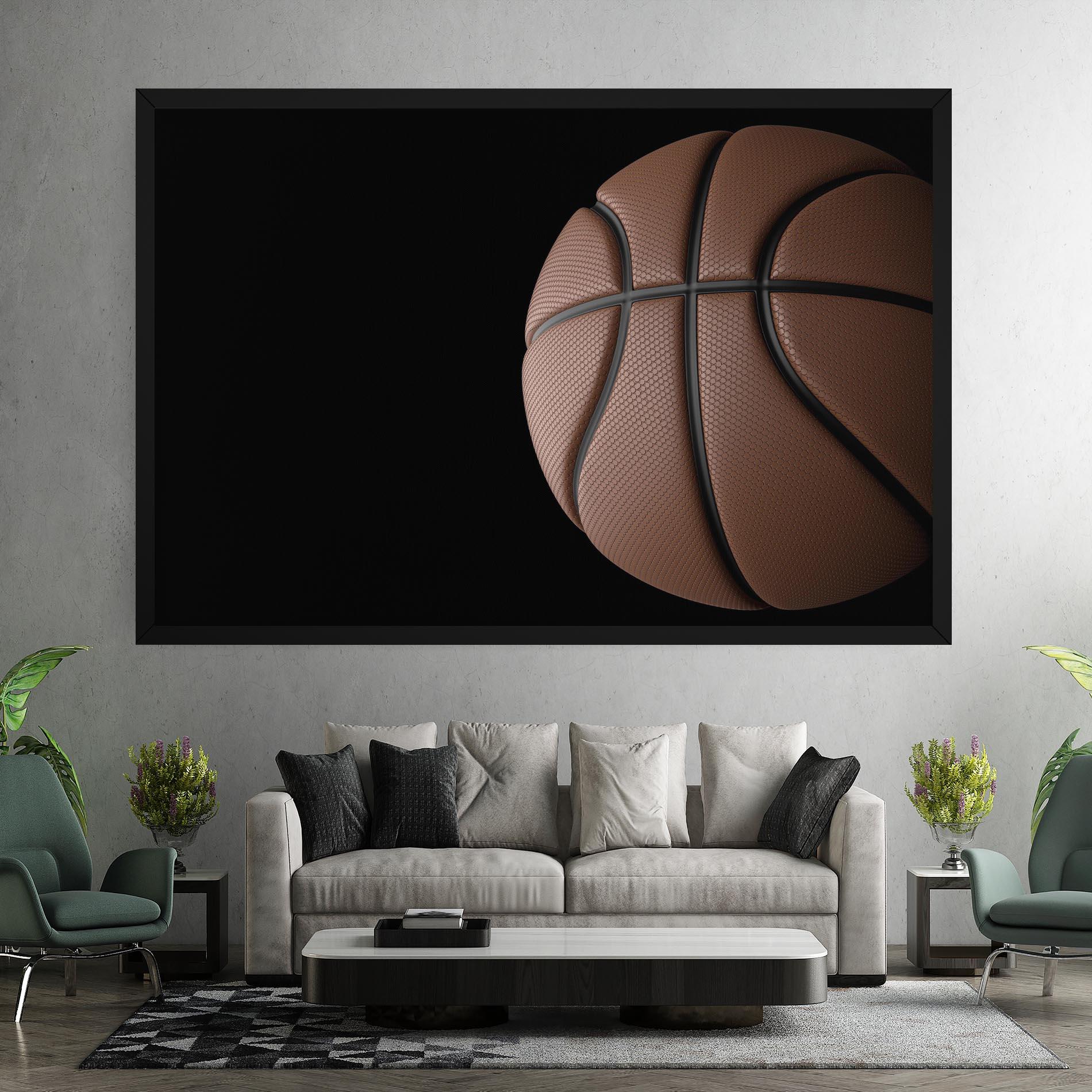 Vászonkép 3d Basketball Ball mockup 7