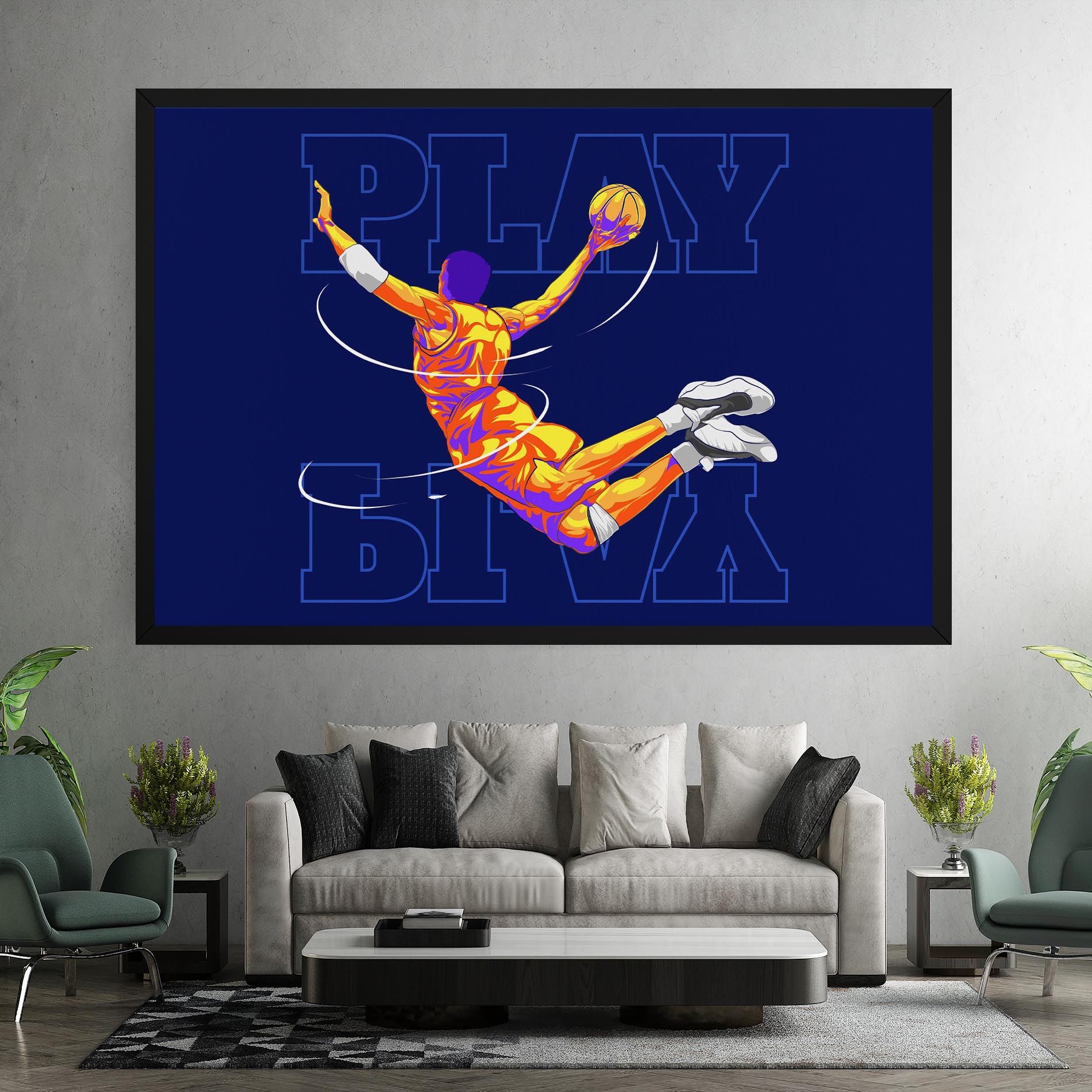 Basketball Blue mockup 7