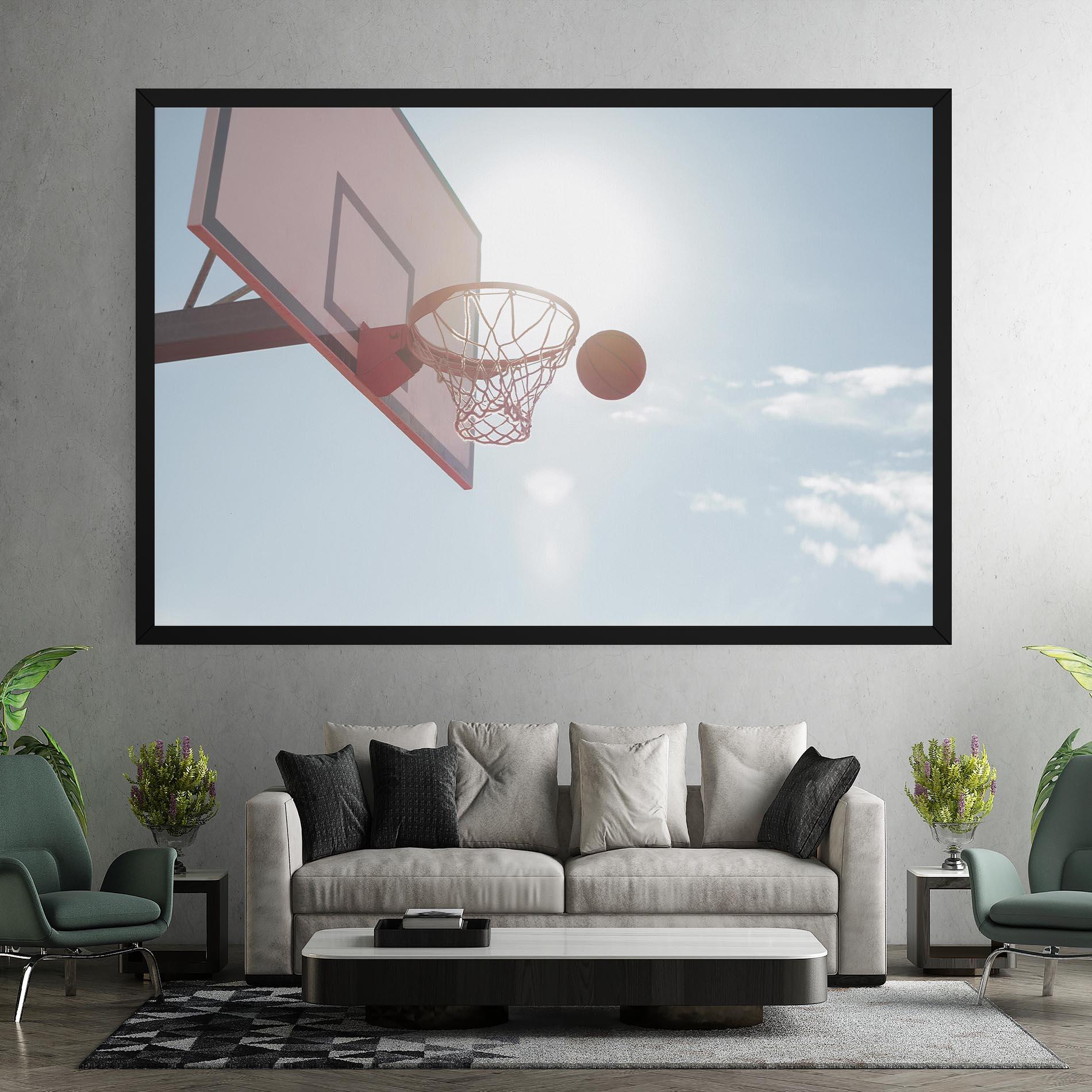 Vászonkép Basketball Hoop mockup 7
