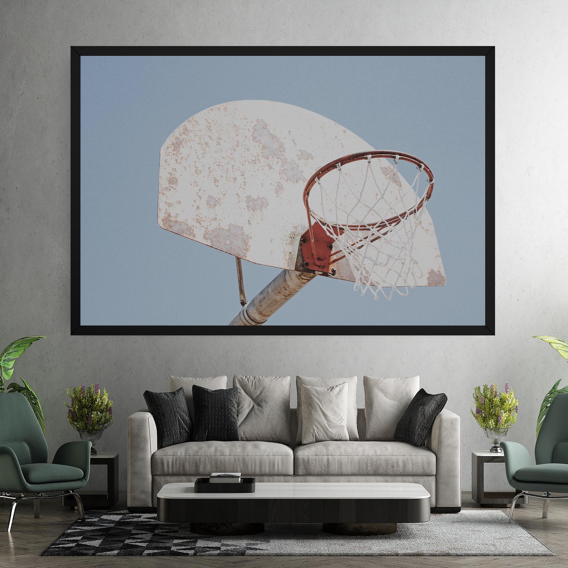 Vászonkép Old Basketball Hoop mockup 7