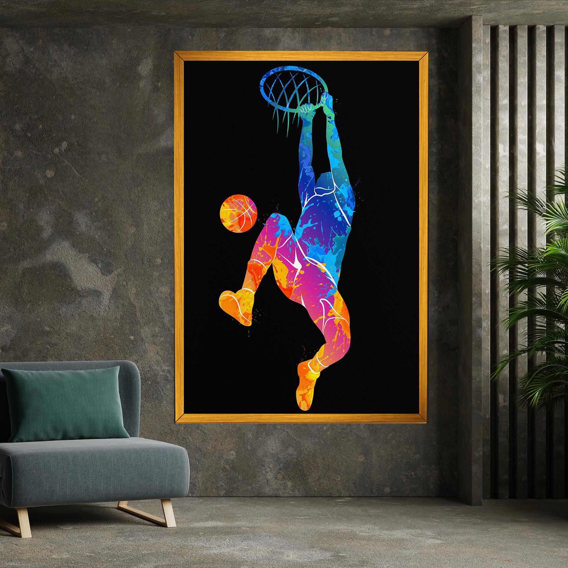 Blue Basket Hoop mockup 7