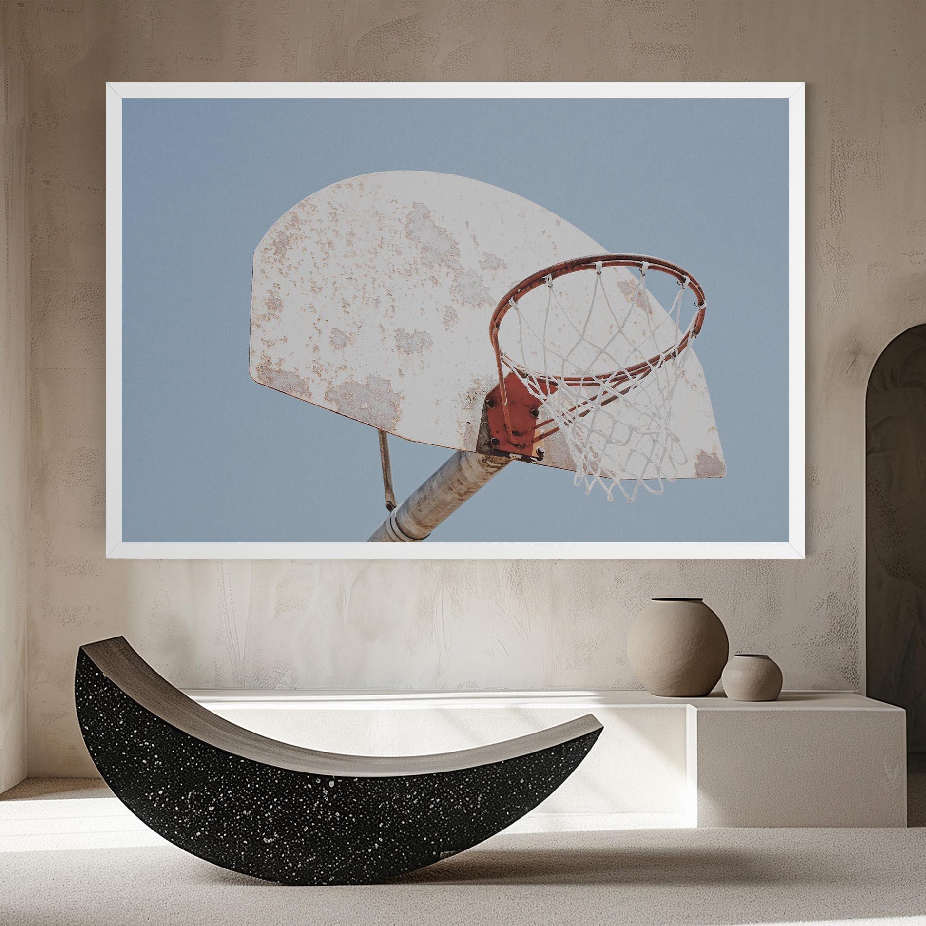 Vászonkép Old Basketball Hoop mockup 8