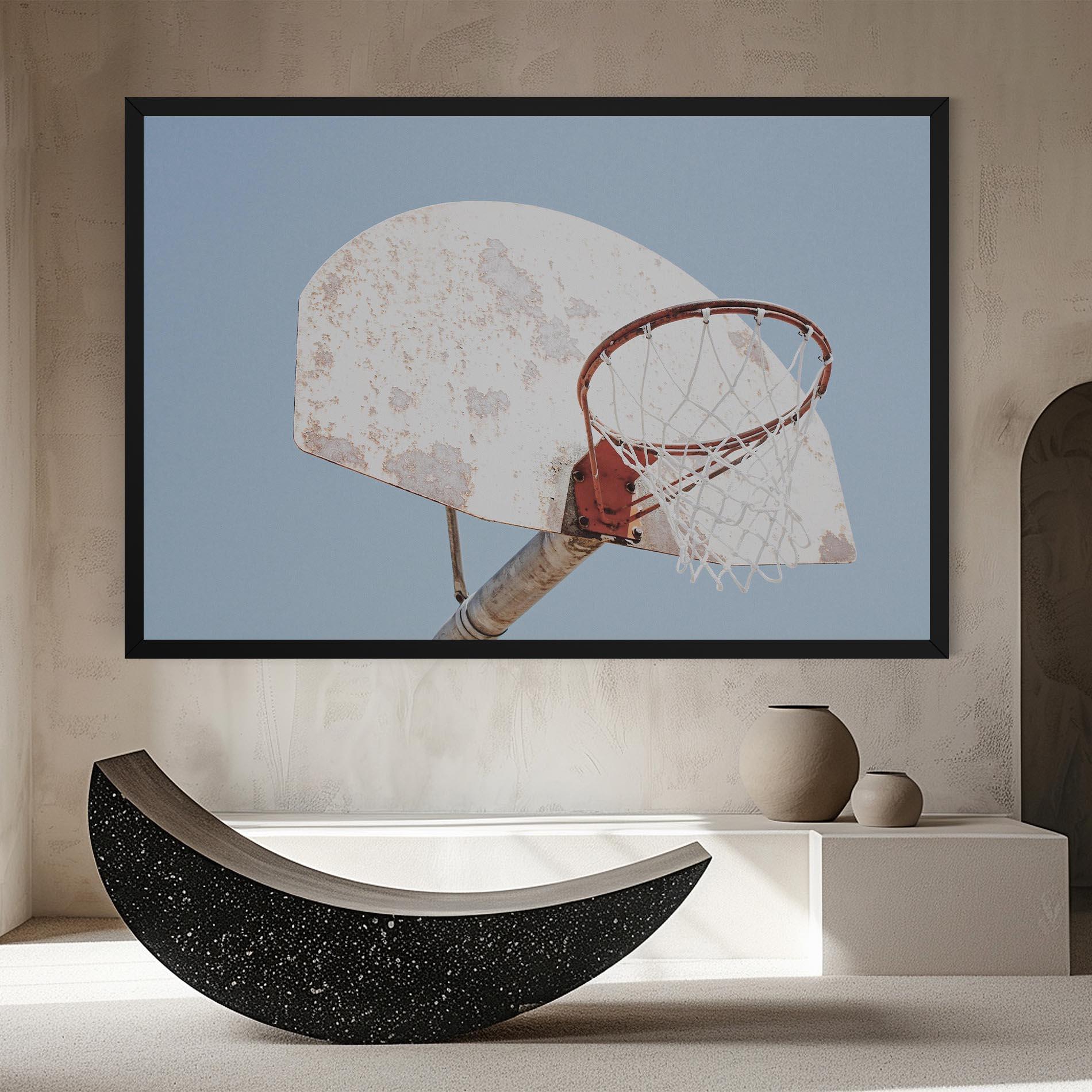 Vászonkép Old Basketball Hoop mockup 8