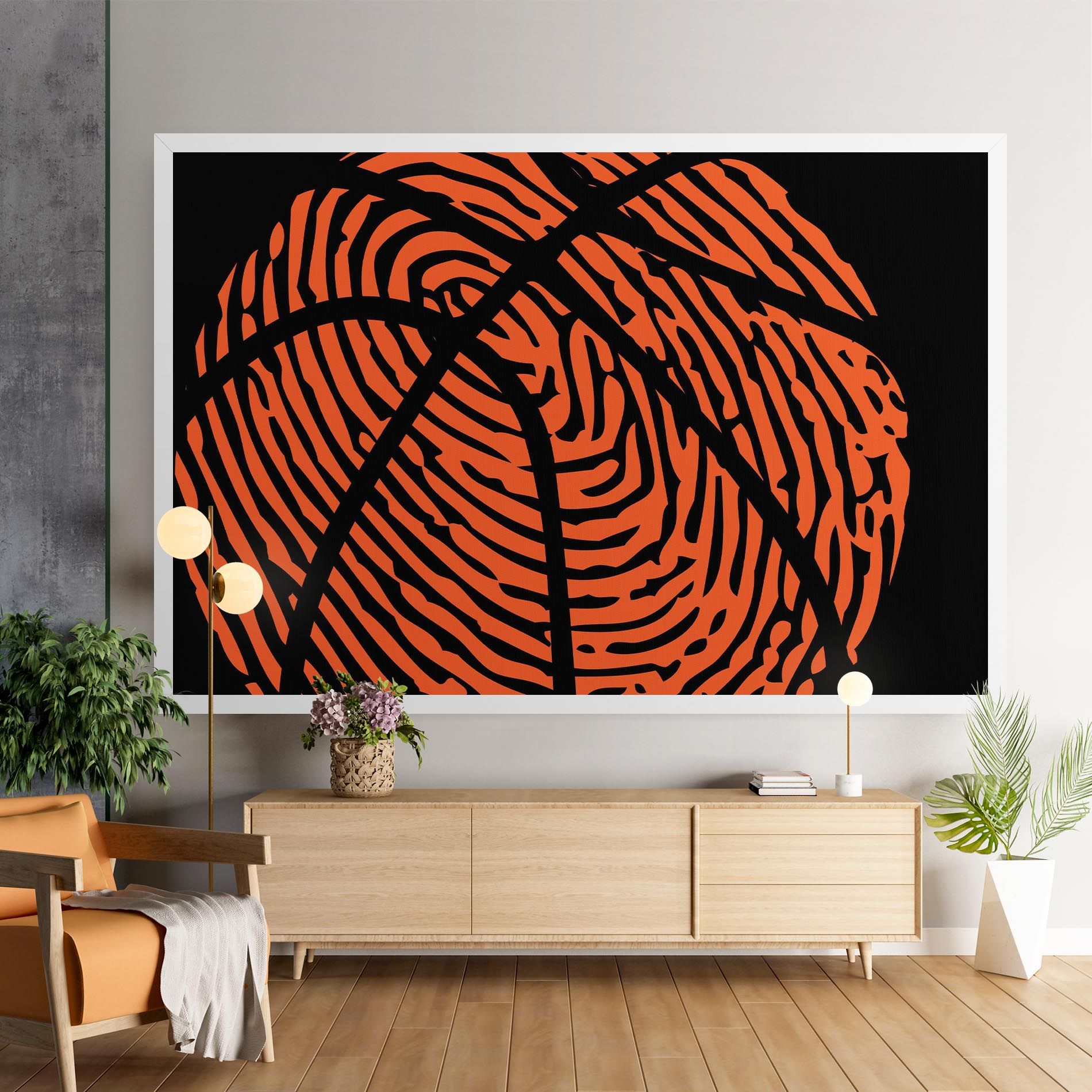 Fingerprint Basketball mockup 9