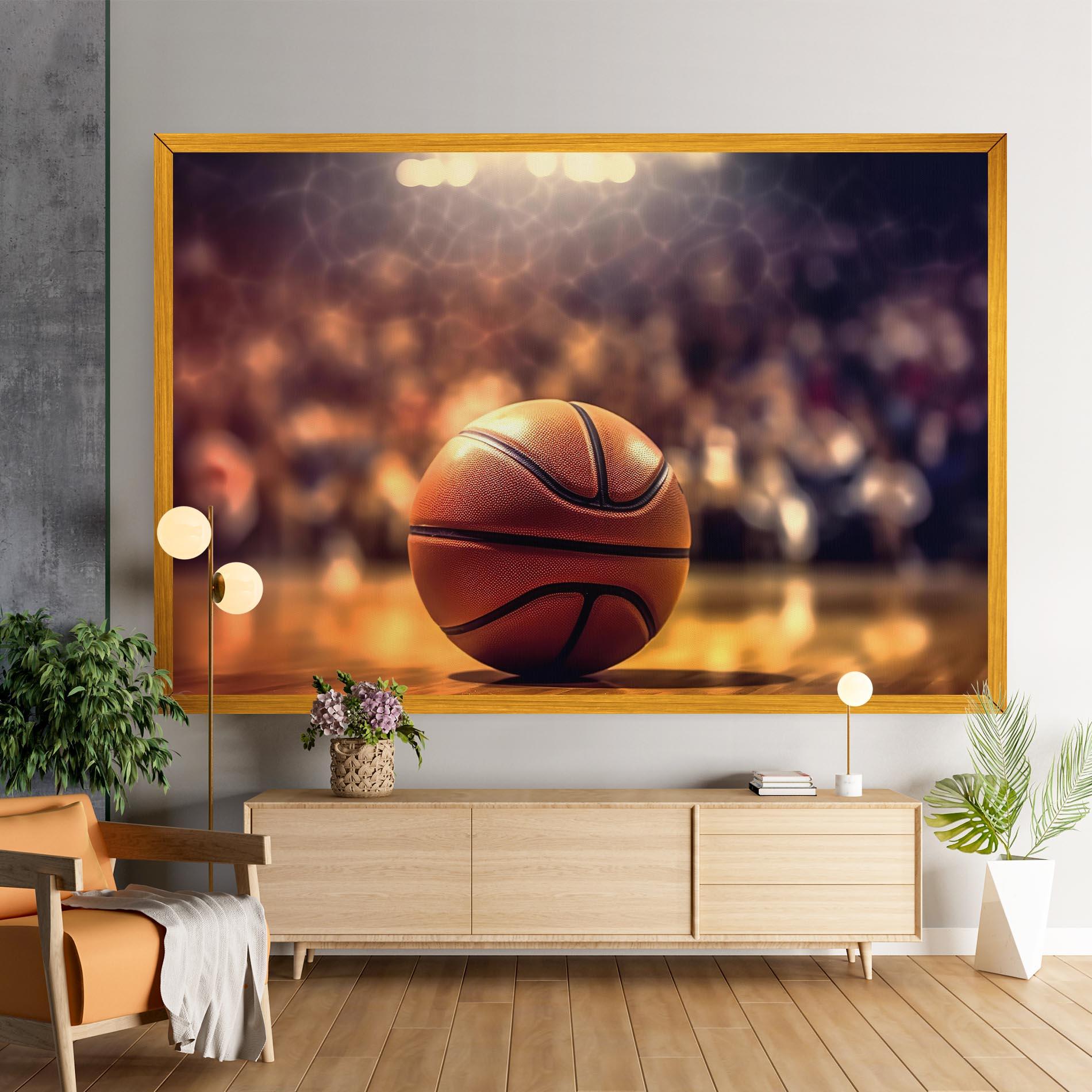 Vászonkép Basketball Arena mockup 9