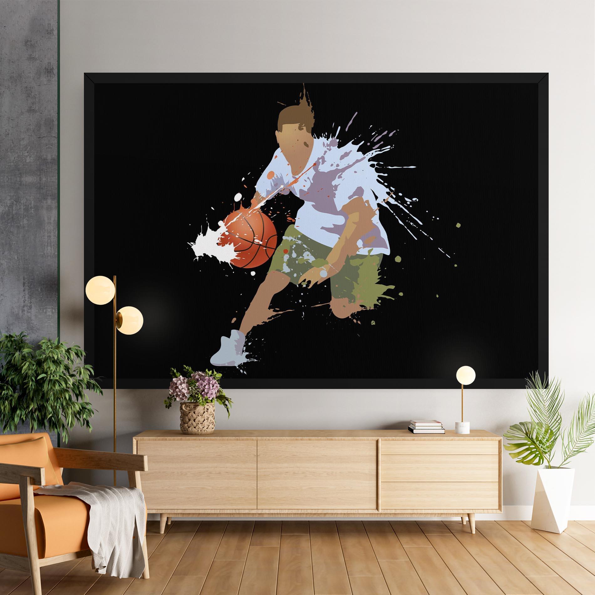 Vászonkép Basket Splash mockup 9