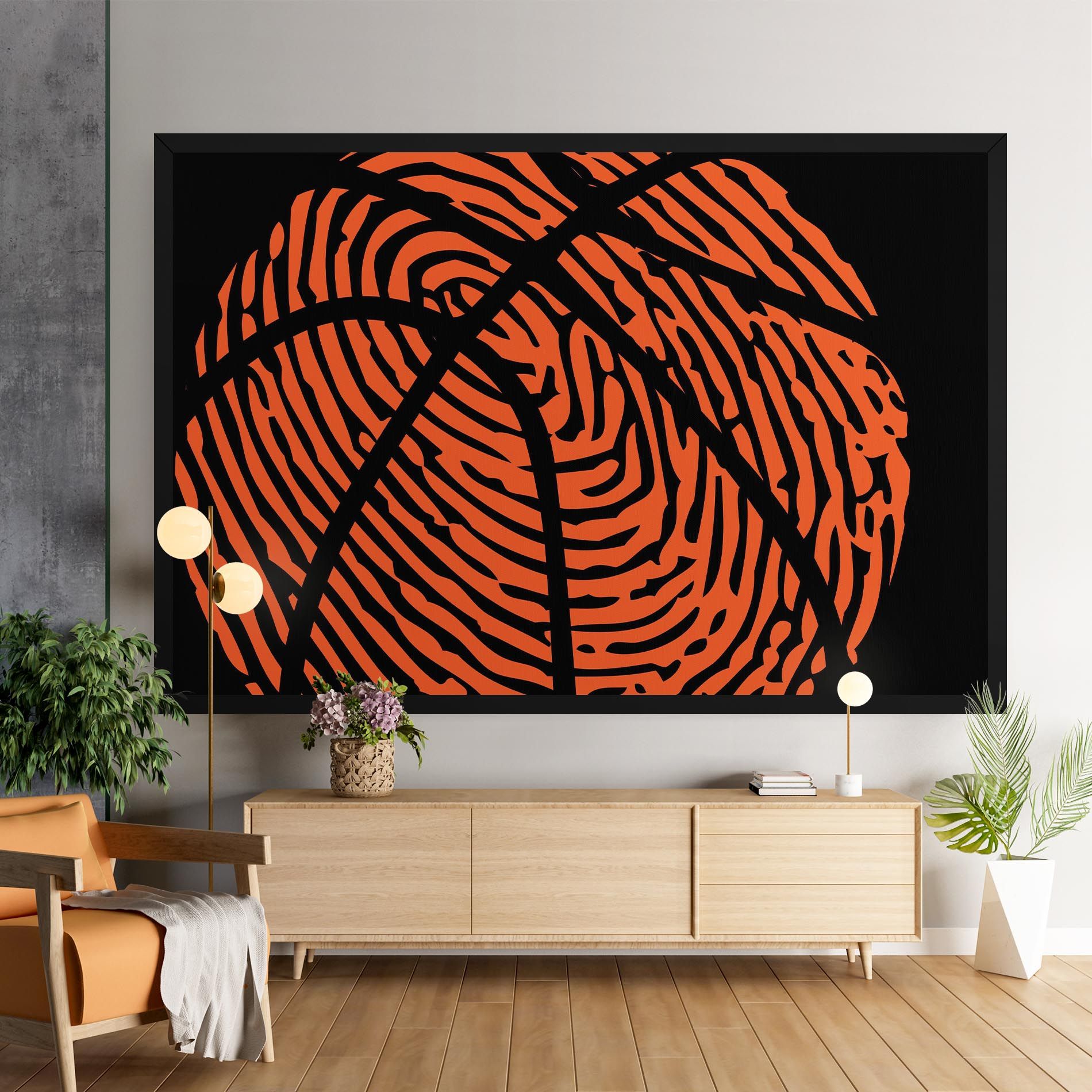 Fingerprint Basketball mockup 9