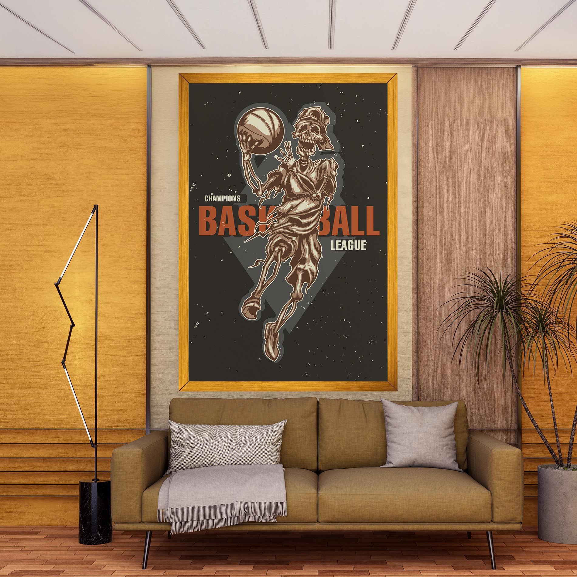 Basketball League mockup 9