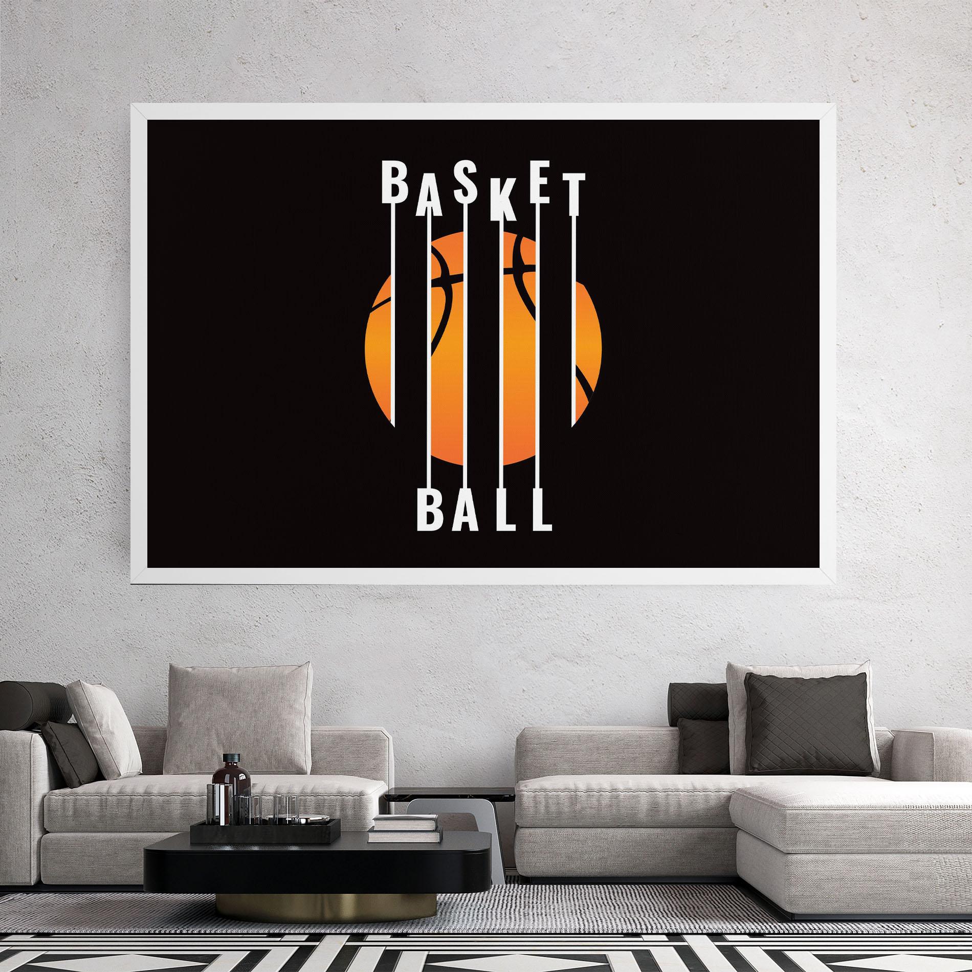 Vászonkép Basket Ball mockup 2