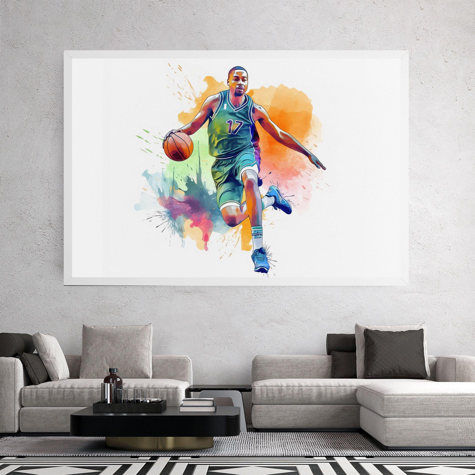 Vászonkép Playing Basket mockup 2