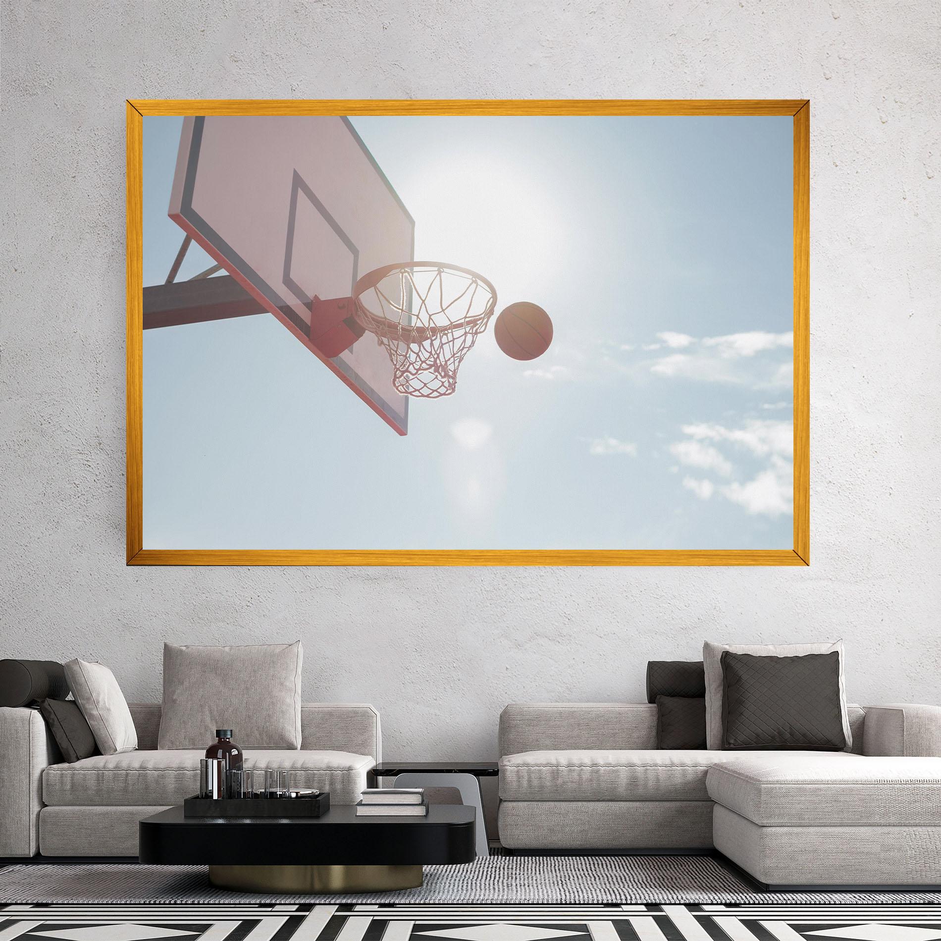 Vászonkép Basketball Hoop mockup 2