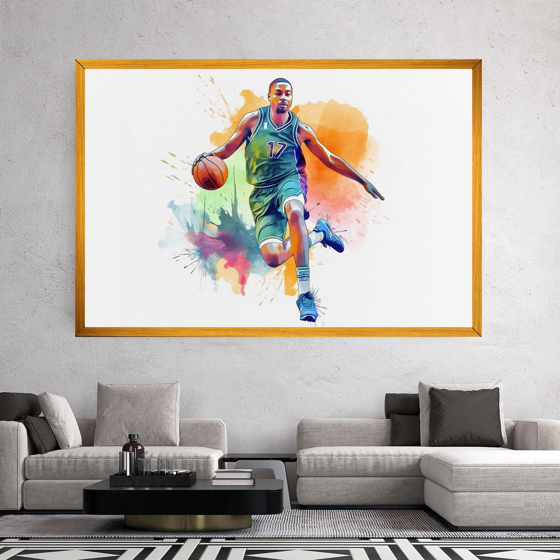 Vászonkép Playing Basket mockup 2