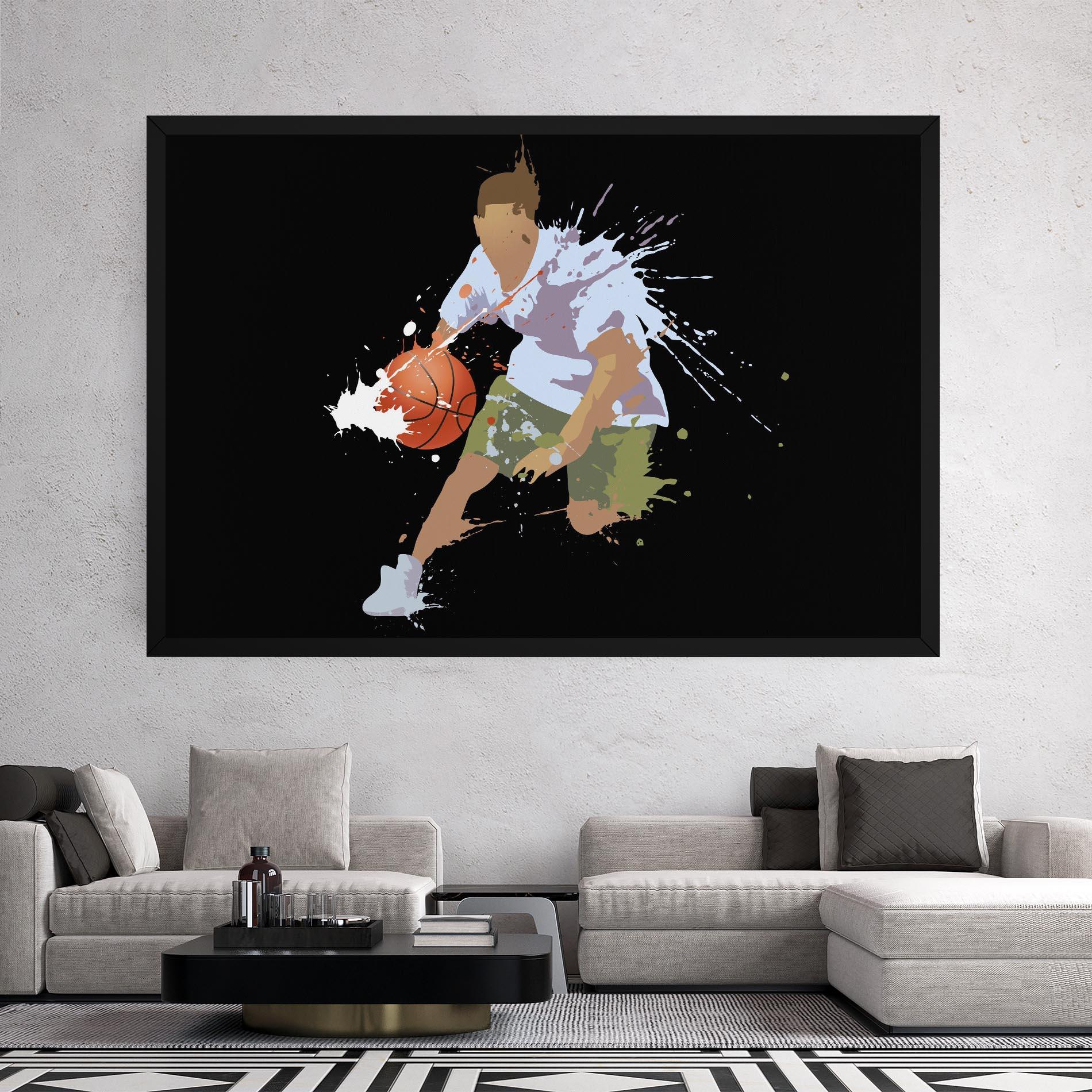 Vászonkép Basket Splash mockup 2