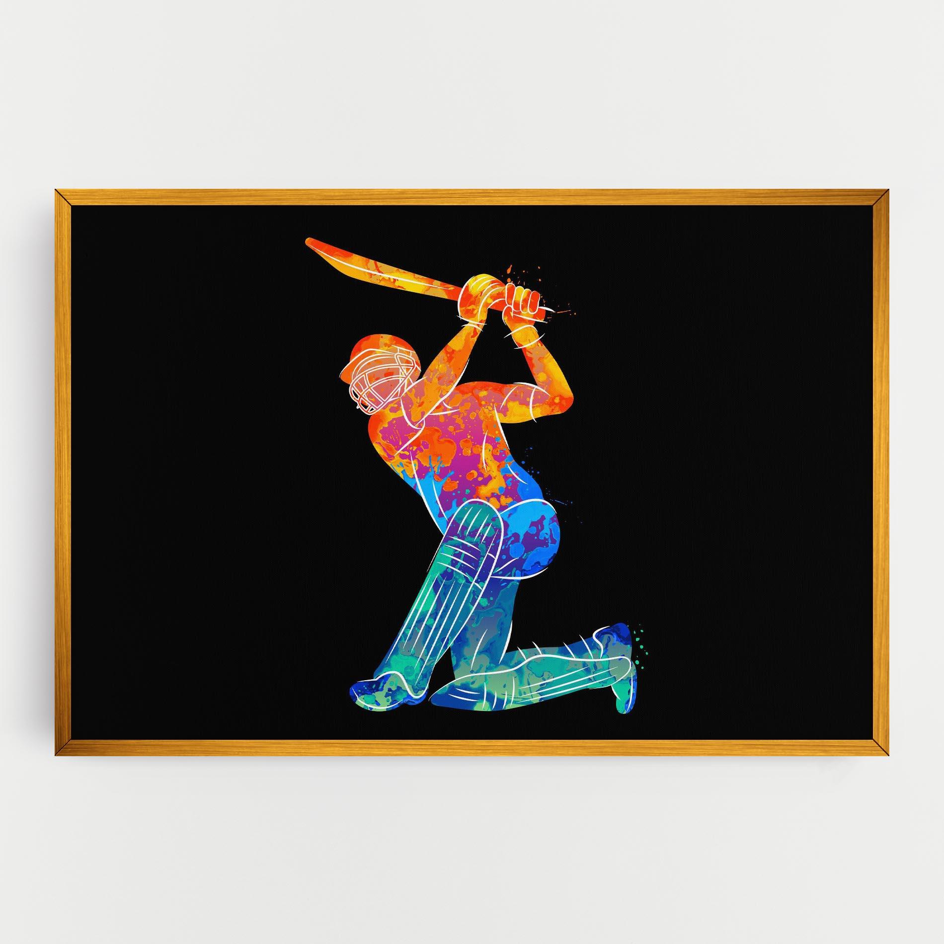 Vászonkép Baseball Color Art mockup 0