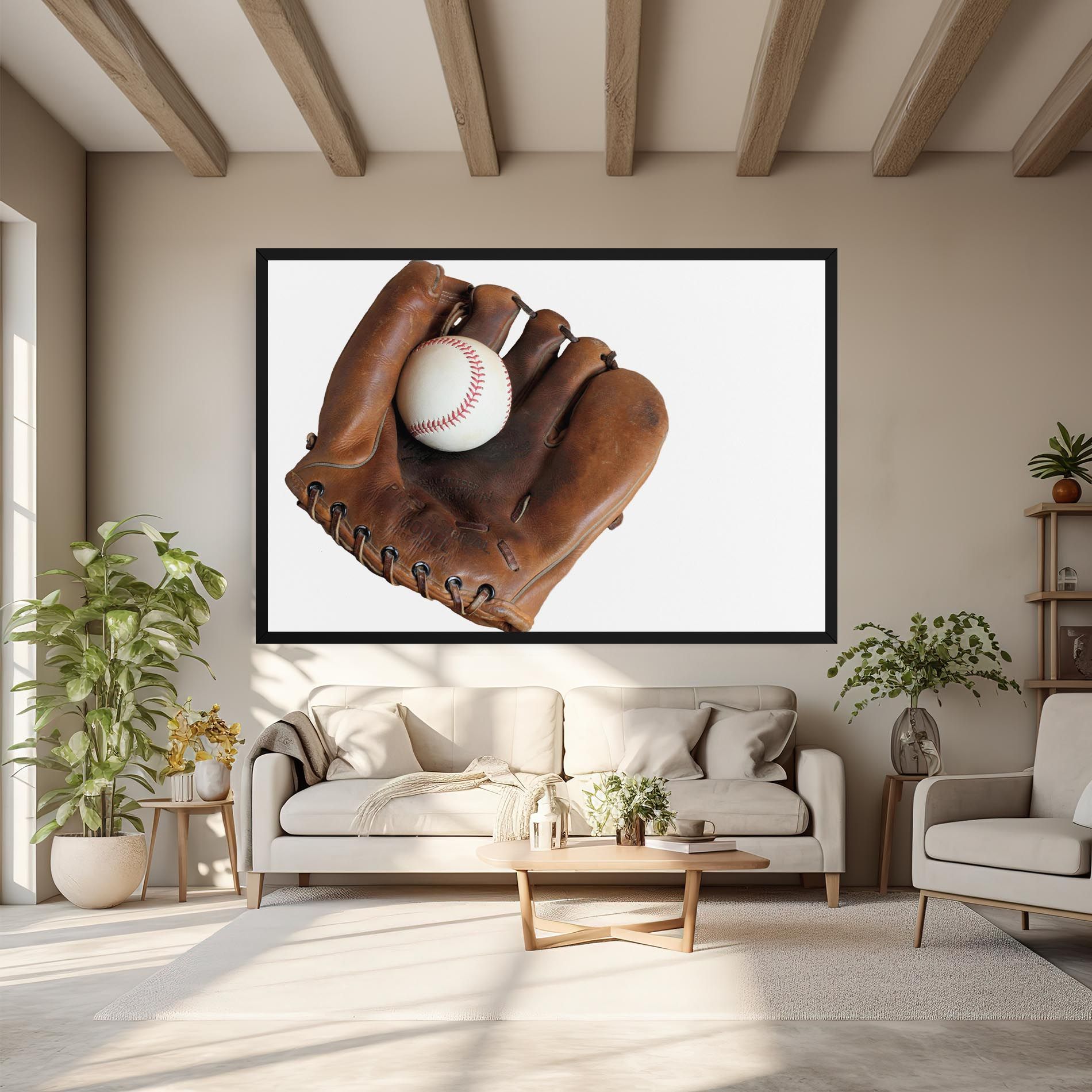 Holding Baseball Ball mockup 6